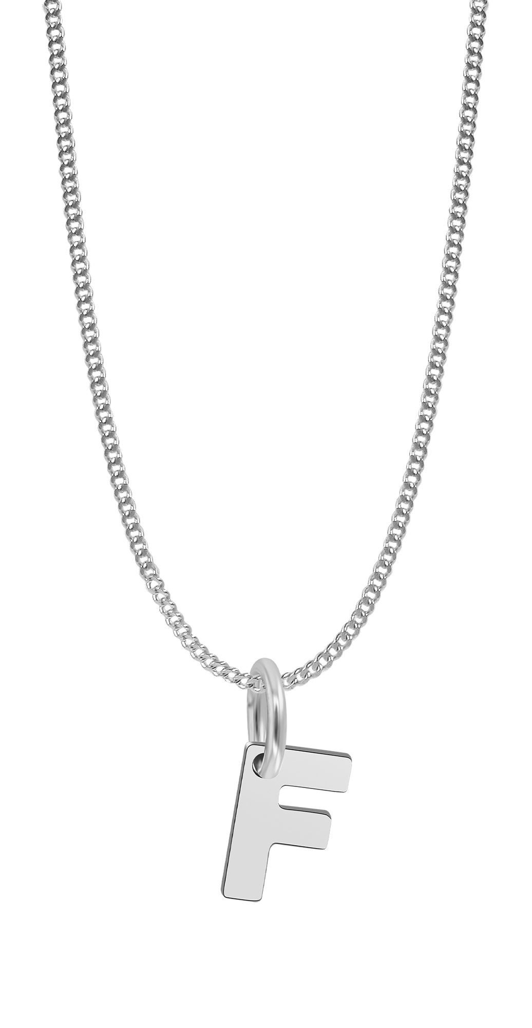 Buchstabenanhänger Anhänger – Buchstabe N Buchstabenanhänger aus 925 Silber