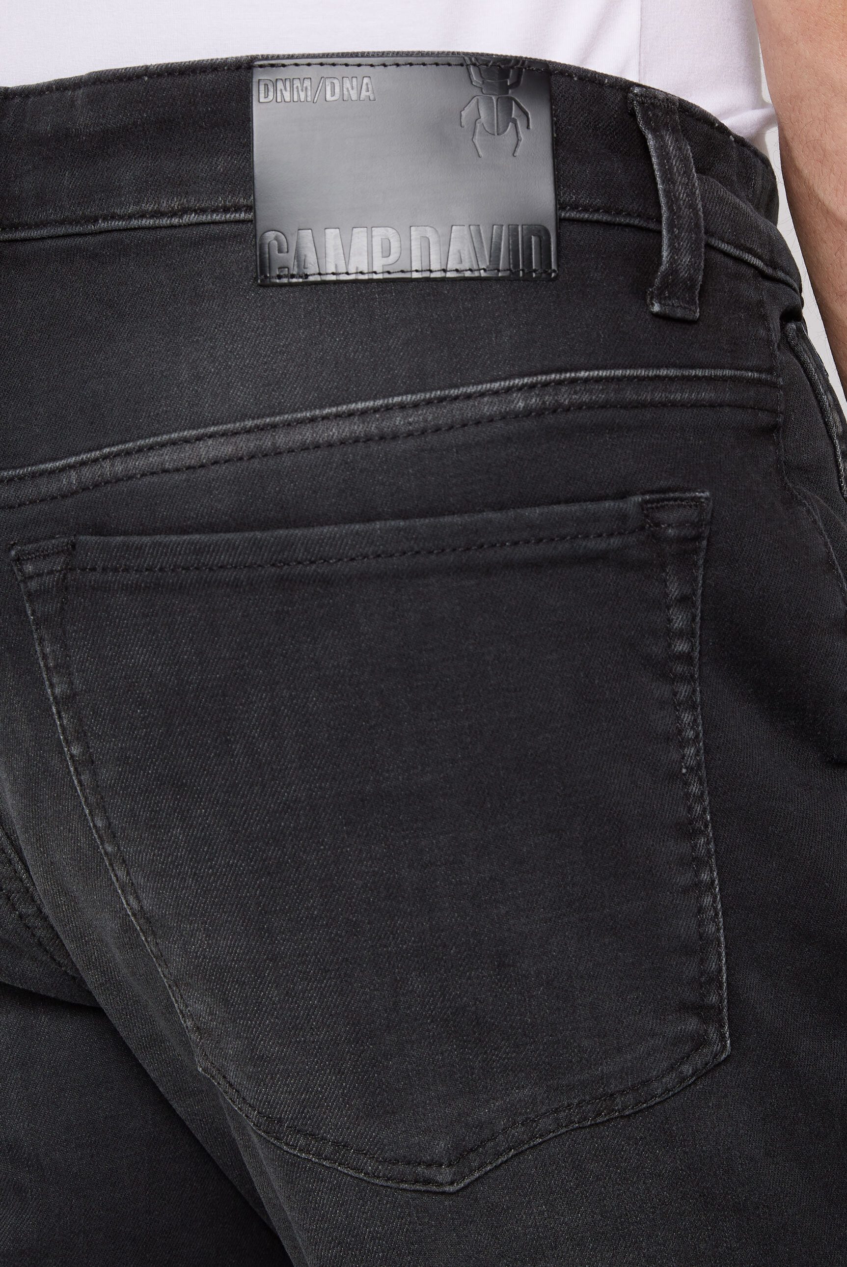 CAMP DAVID Comfort-fit-Jeans mit hoher Leibhöhe