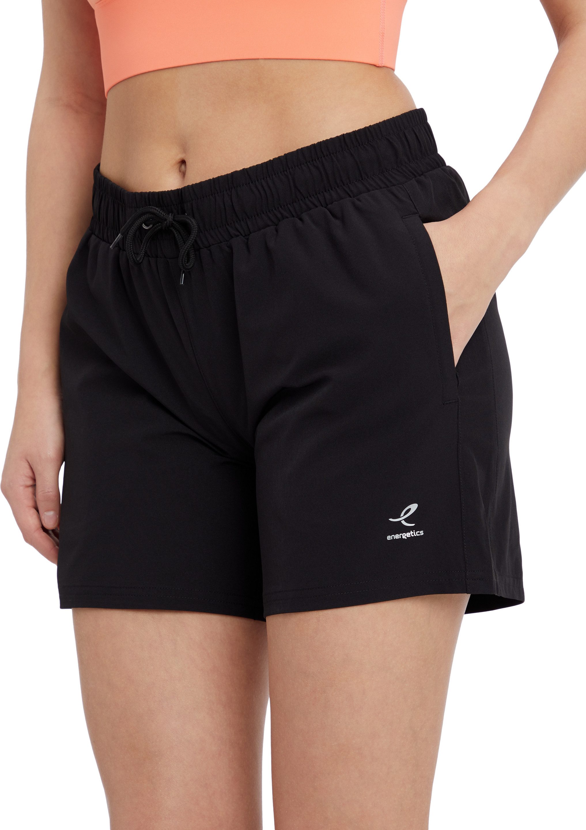 Energetics Shorts DA.-SHORTS KARA II W mit DRY PLUS Fasertechnologie, mit Kordelzug im Bund