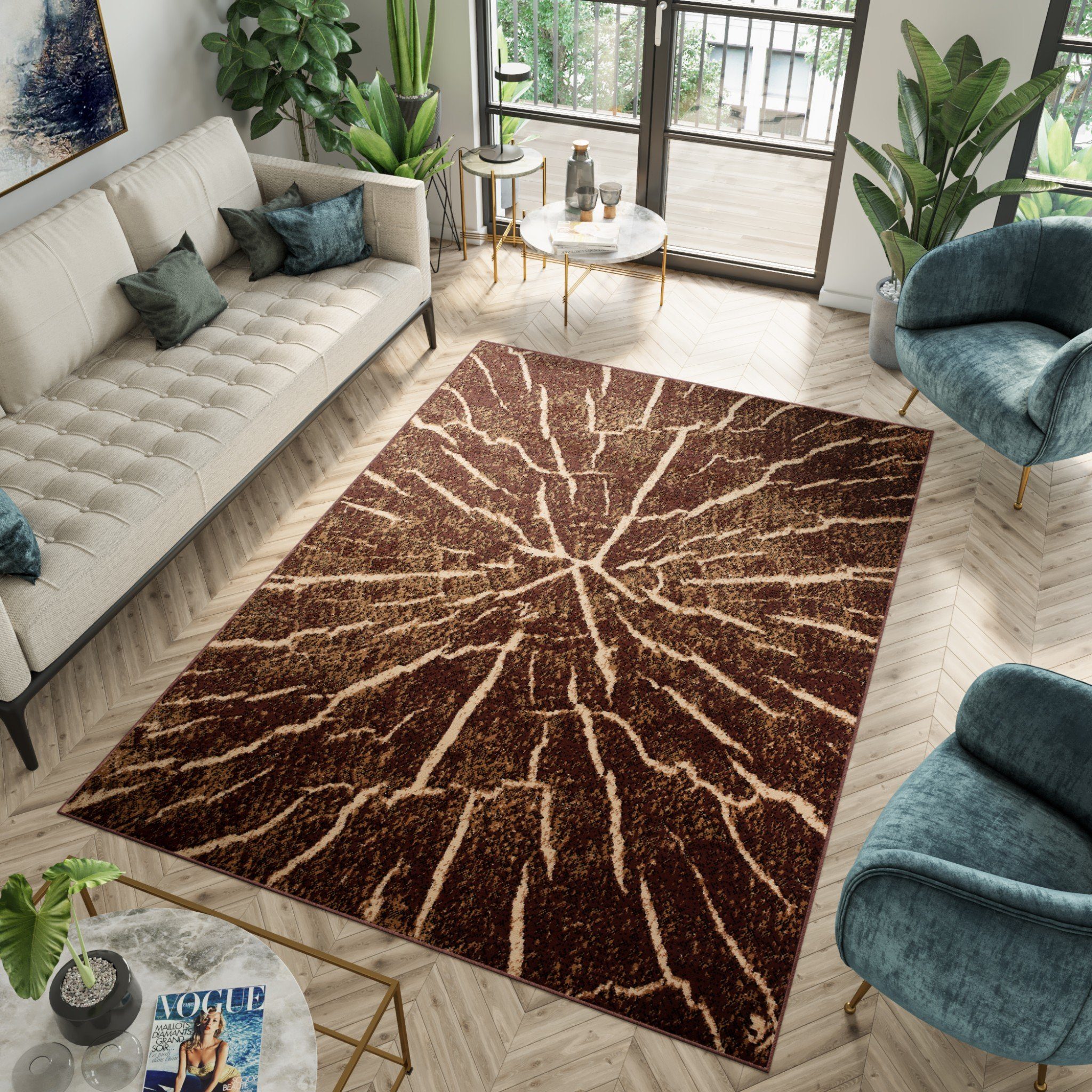 Tapiso Teppich LUXURY, rechteckig, Höhe: 8 günstig online kaufen