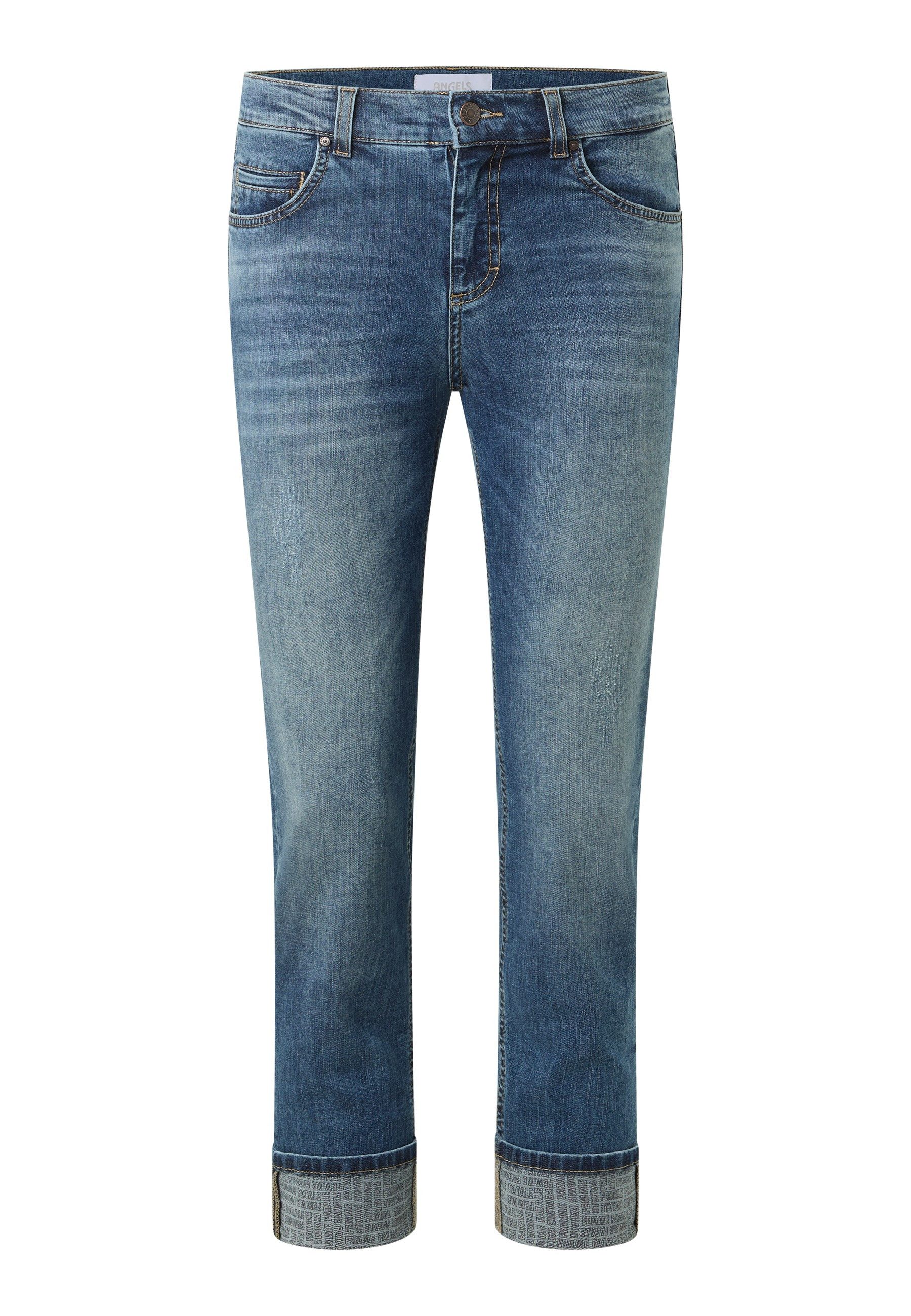 ANGELS 7/8-Jeans CIRA EDGY Slim Fit, mit Destroyed- und Abriebeffekten – Bild 5 von 5