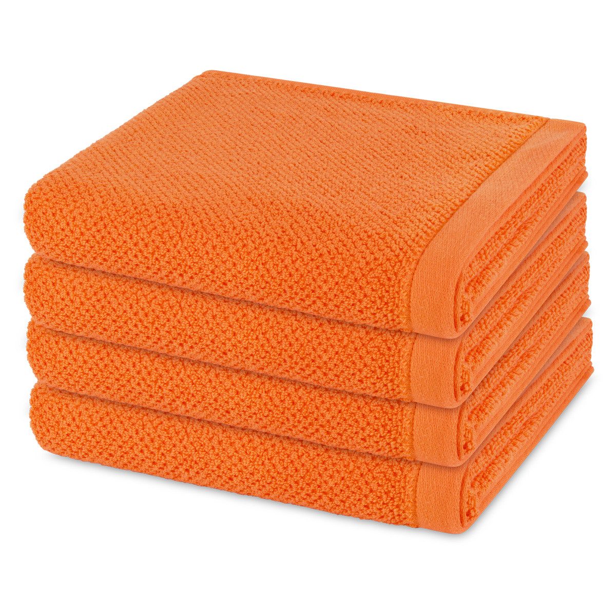 Möve Handtuch Set Bliss, Walkfrottee (Spar-Set, 4-St), 4 X Handtuch im Set - Baumwolle - Saugstark