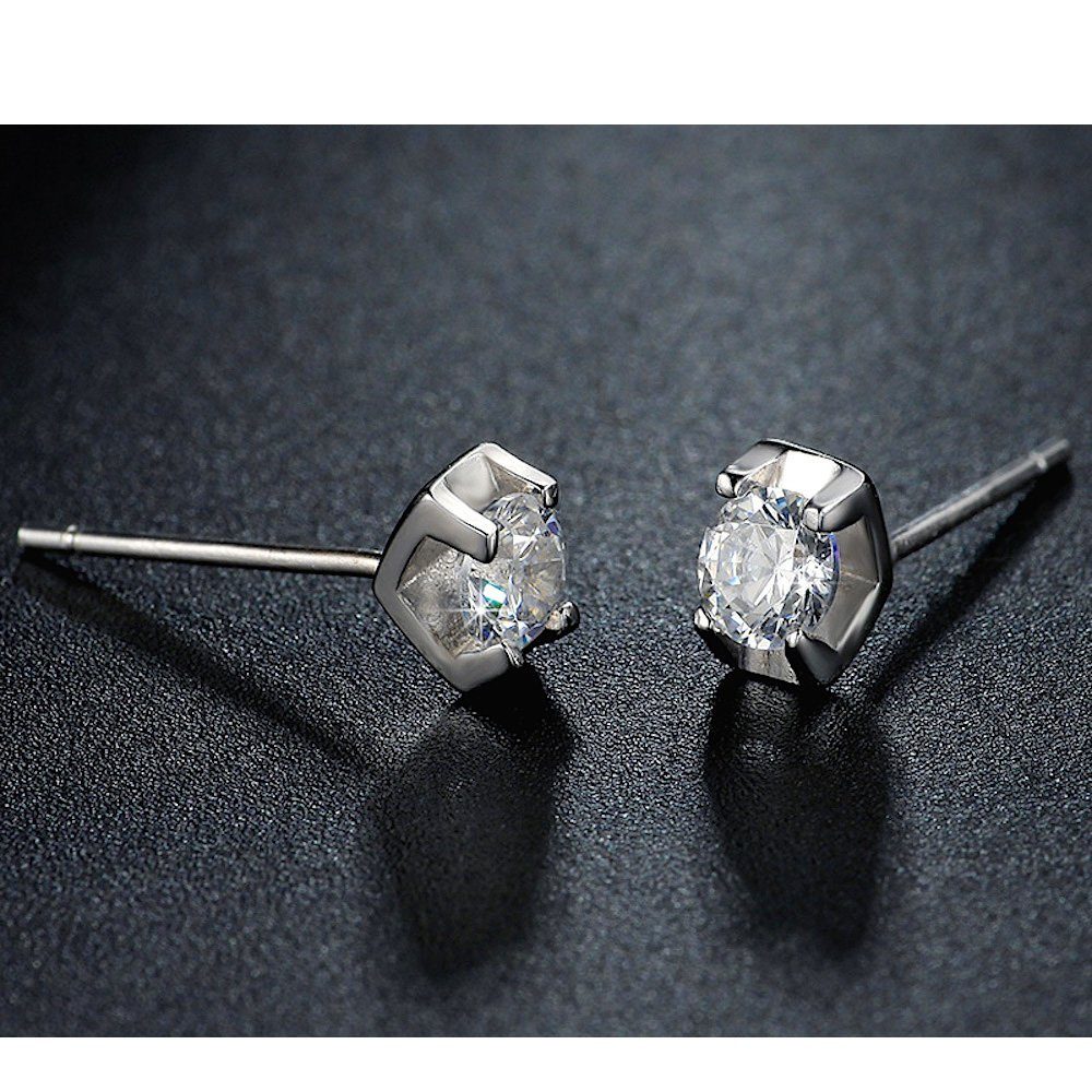 Kim Johanson Schmuckset White Love (Set, 4-tlg), mit Zirkonia, aus 925 Silber und Metall