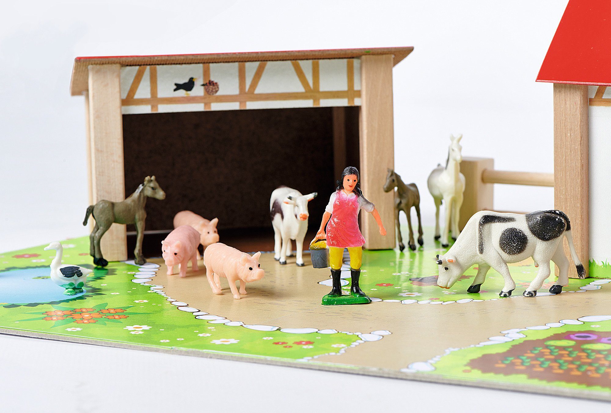Eichhorn Spielwelt Bauernhof, Made in Europe
