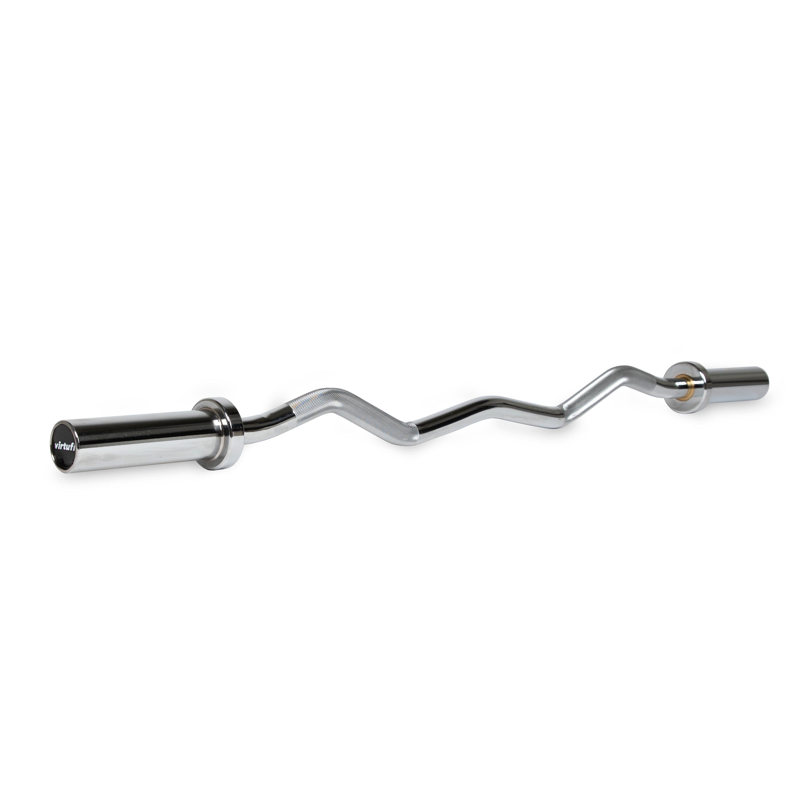 SZ-Curlstange VirtuFit Olympische EZ Curl Bar Hantelstange 120 cm 50 mm