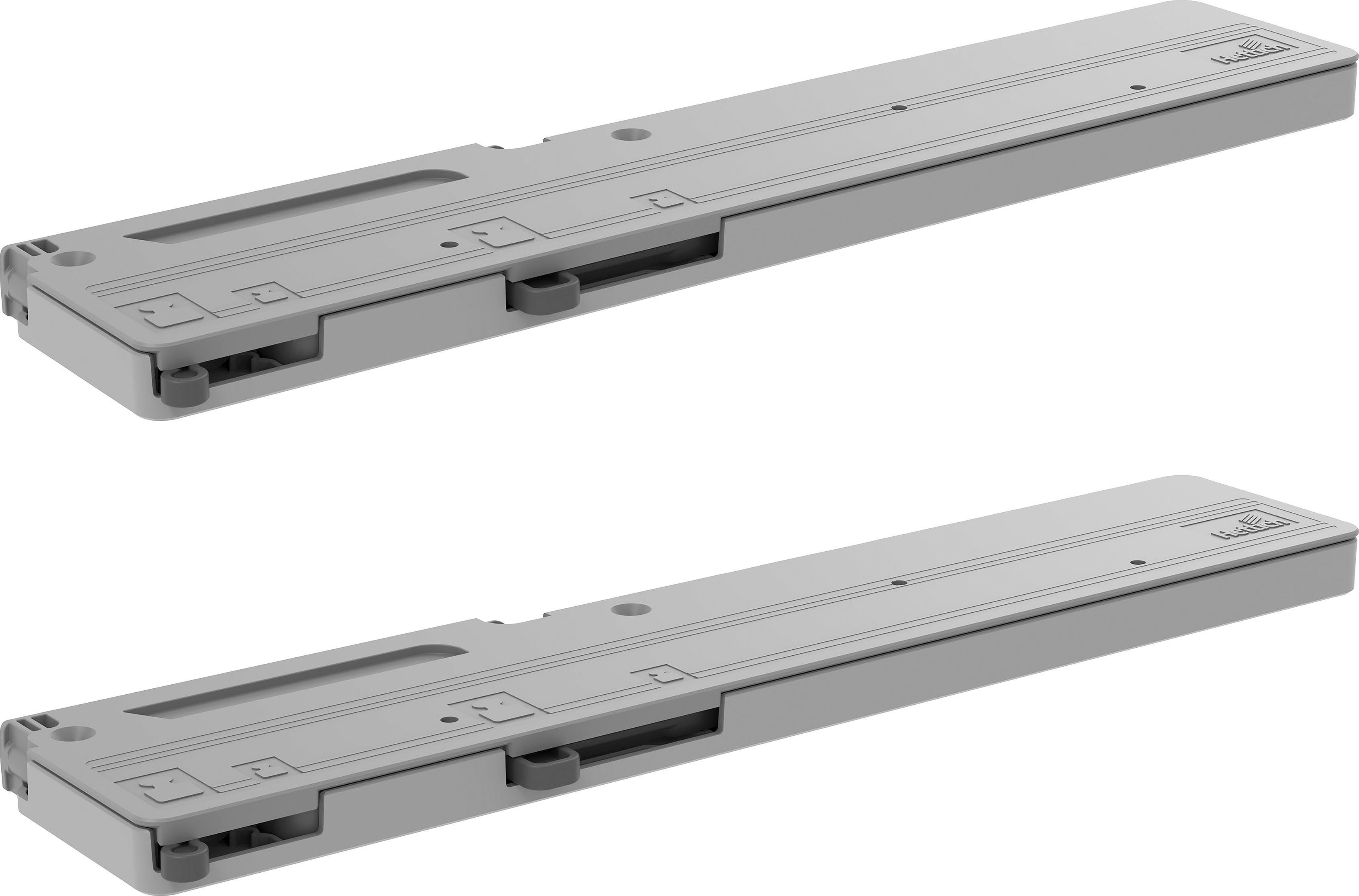 Schwebetürenschränke Türdämpfer 2-, 2 WIEMANN Selbsteinzug für (Set, inkl. 3- 4-türige und St),