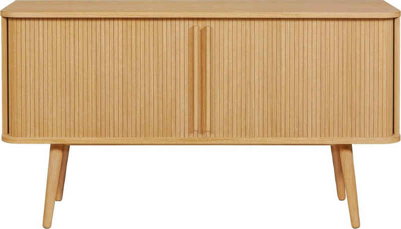 Woodman Sideboard Rove, besonderes Design, Breite 138 cm, mit Eichenholzfurnier