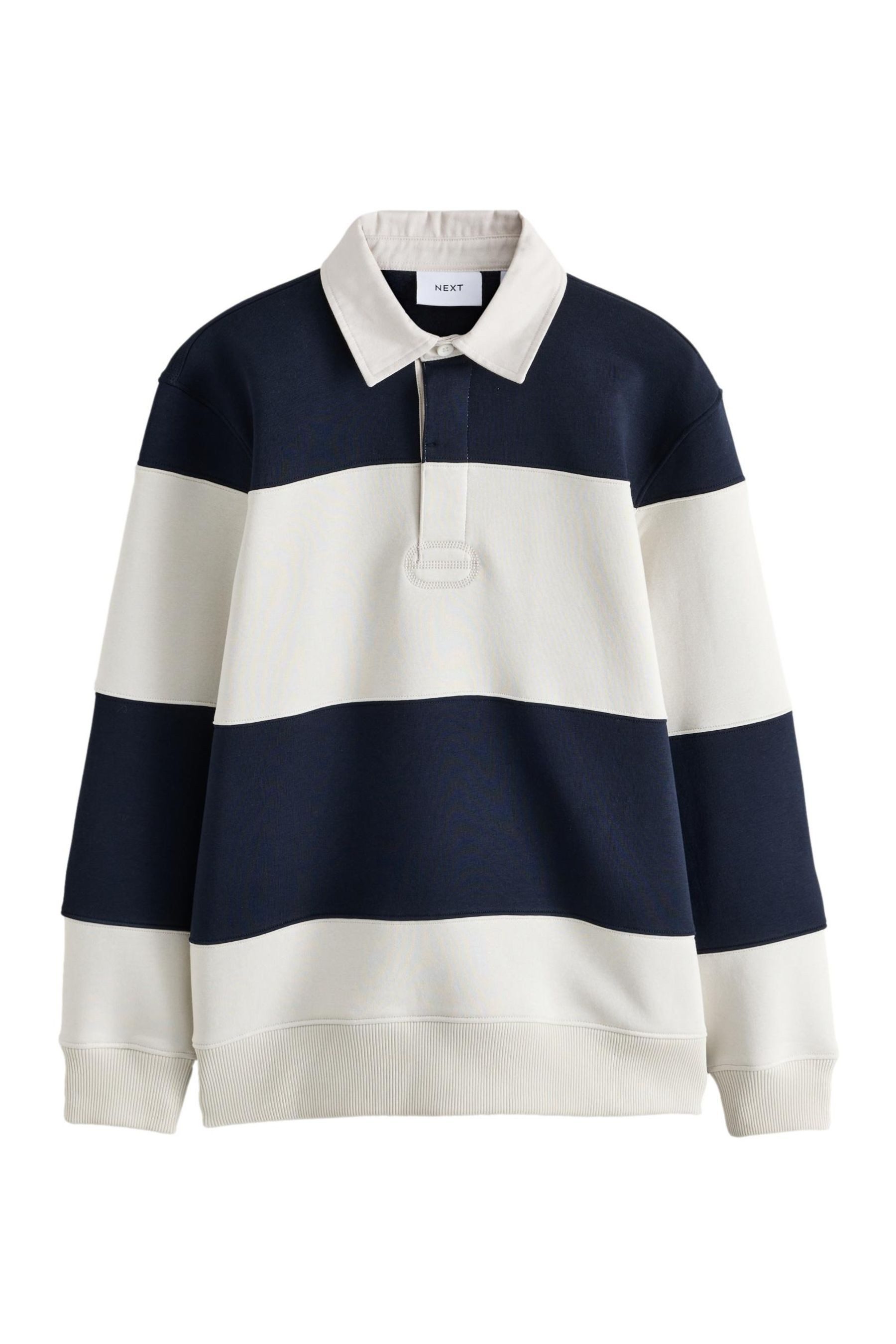 Next Sweater Rugby Polo-Sweatshirt (1-tlg)