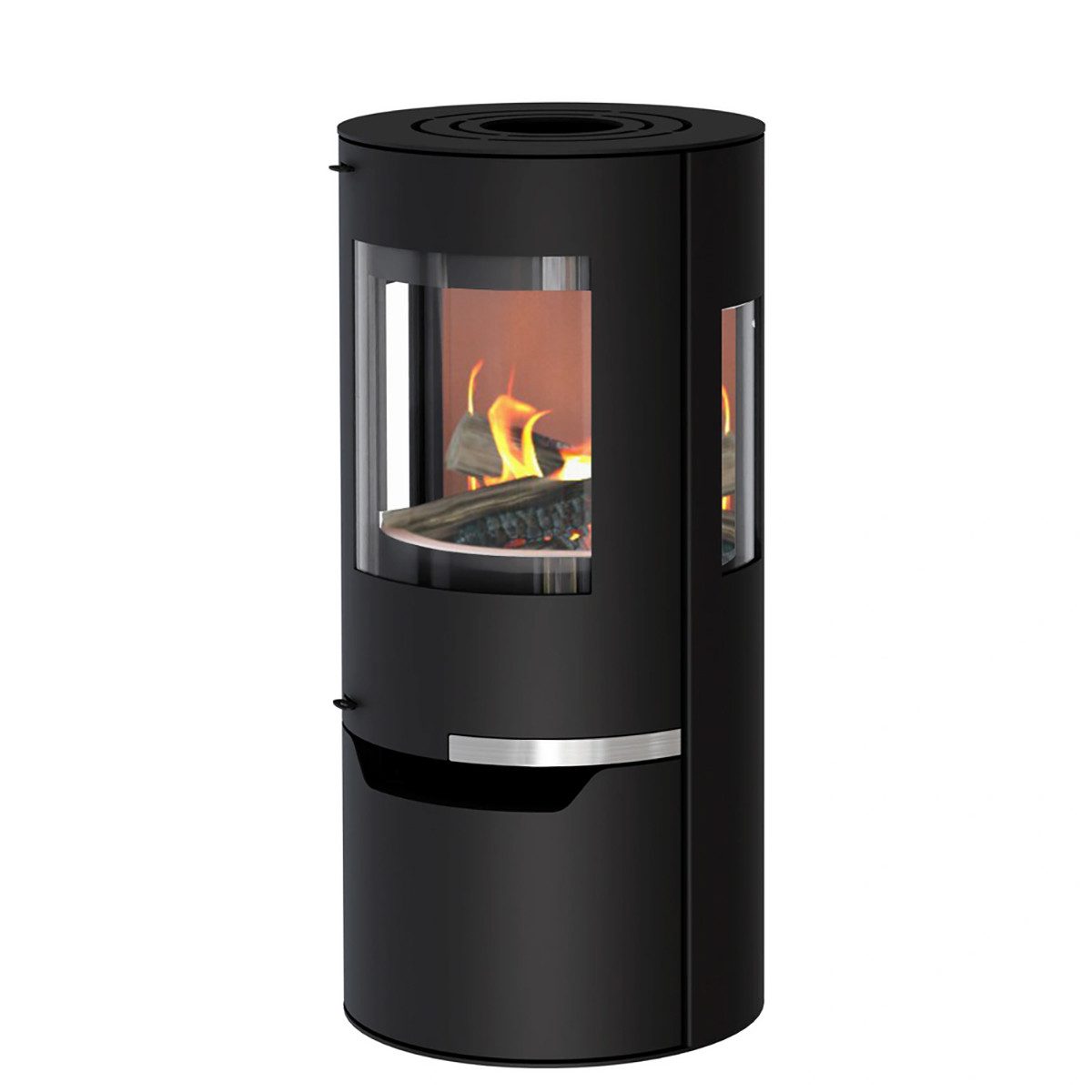 Thermia Kaminofen Hiron V1 Stahl schwarz günstig online kaufen