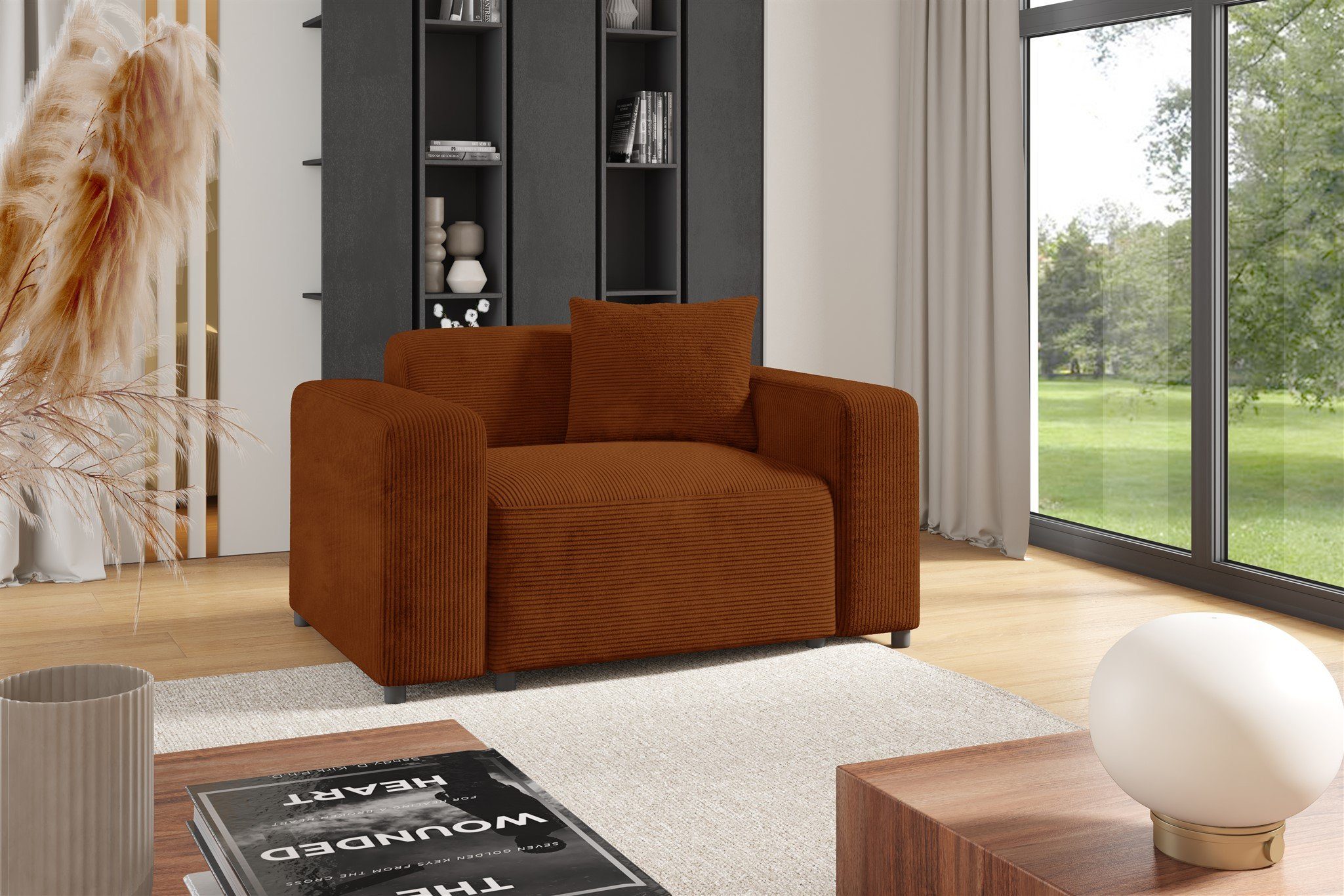 Fun Möbel Sessel Designersessel MEGAN in günstig online kaufen