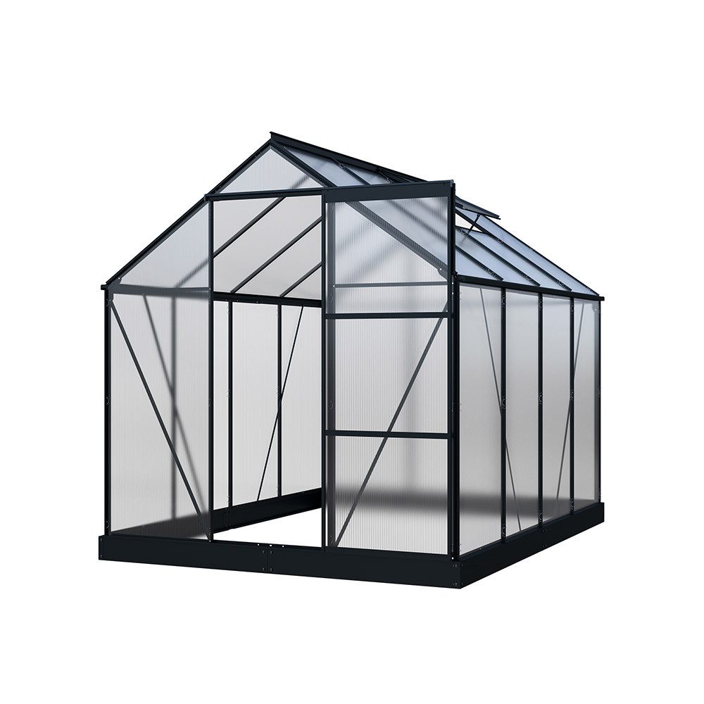 HOME DELUXE Gewächshaus WALENA, 4 mm Wandstärke