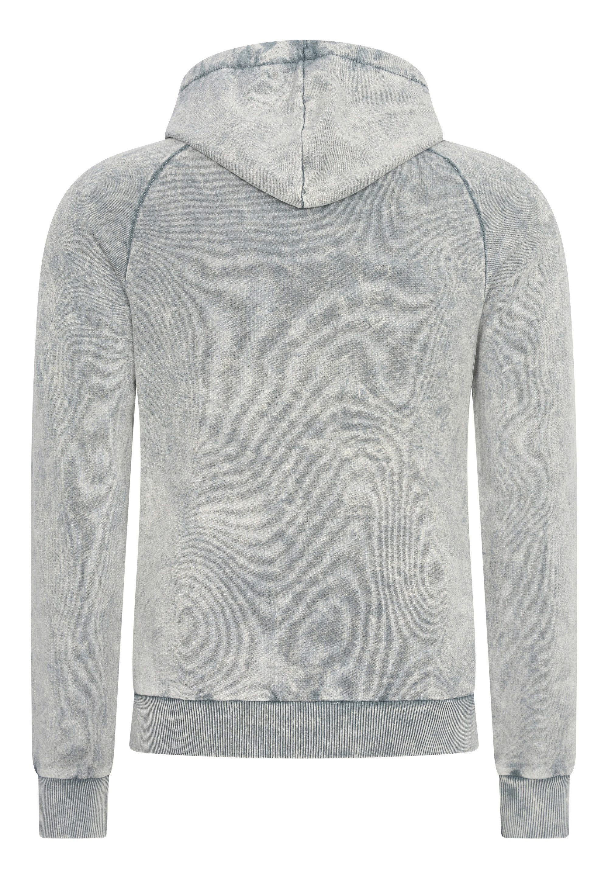 Rusty Neal Kapuzensweatshirt in verwaschenem Design