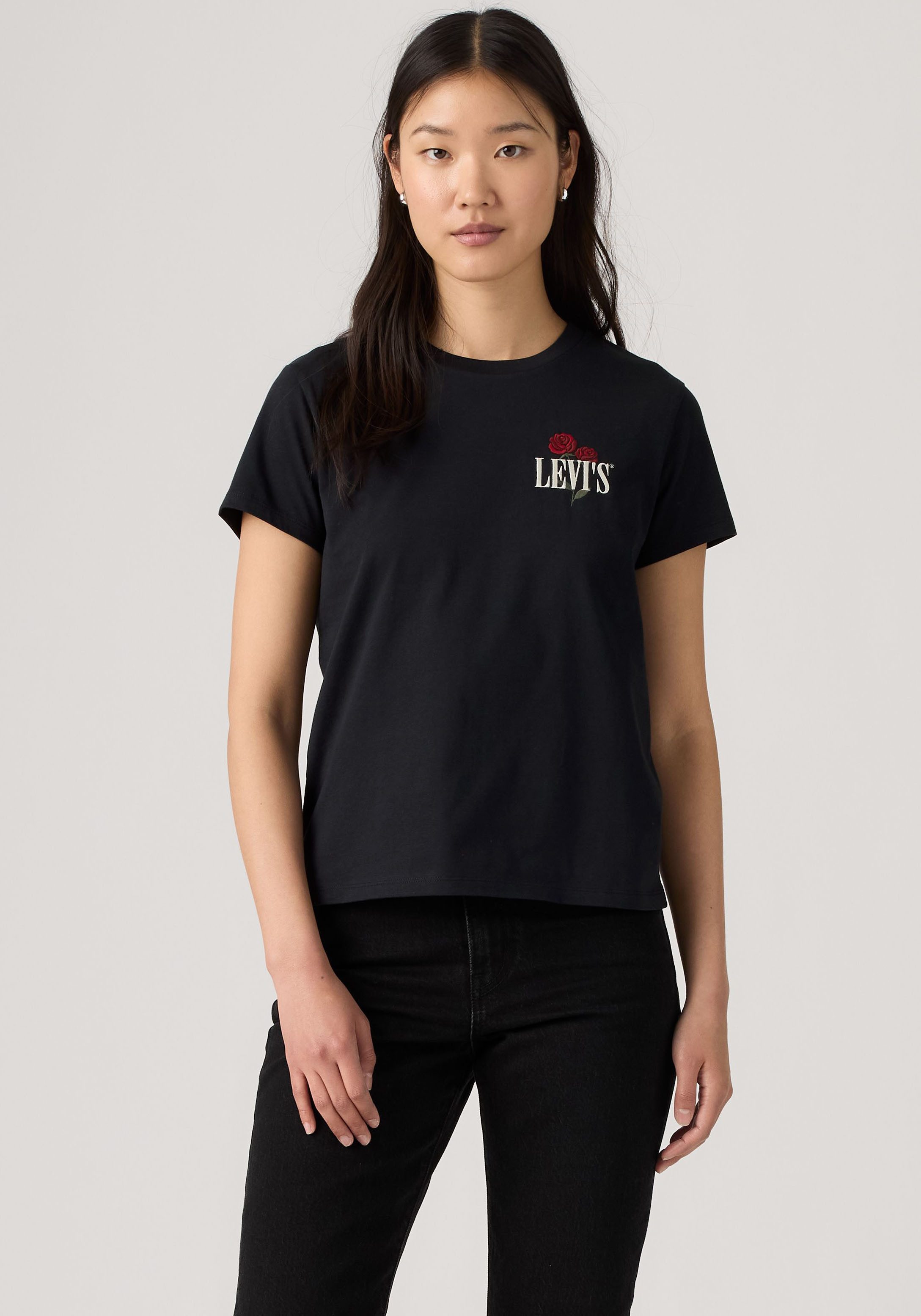 Levi's® T-Shirt THE PERFECT TEE mit Batwing-Logoprint