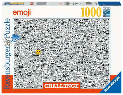 Ravensburger Puzzle »Ravensburger 17292 Emoji Challenge Puzzle«, 1000 Puzzleteile, Made in Germany
