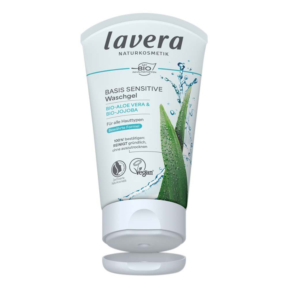 lavera Gesichtsreinigungsgel Basis Sensitiv - Waschgel 125ml