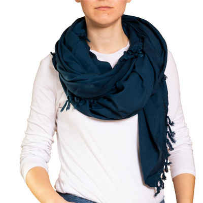 PANASIAM Halstuch weicher Schal aus hochwertiger Viskose den man als Schultertuch Stola, Winterschal oder als wunderbar großes Halstuch tragen kann