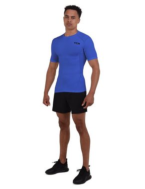 TCA Funktionsunterhemd TCA Herren HyperFusion Sportshirt - Blau, XL