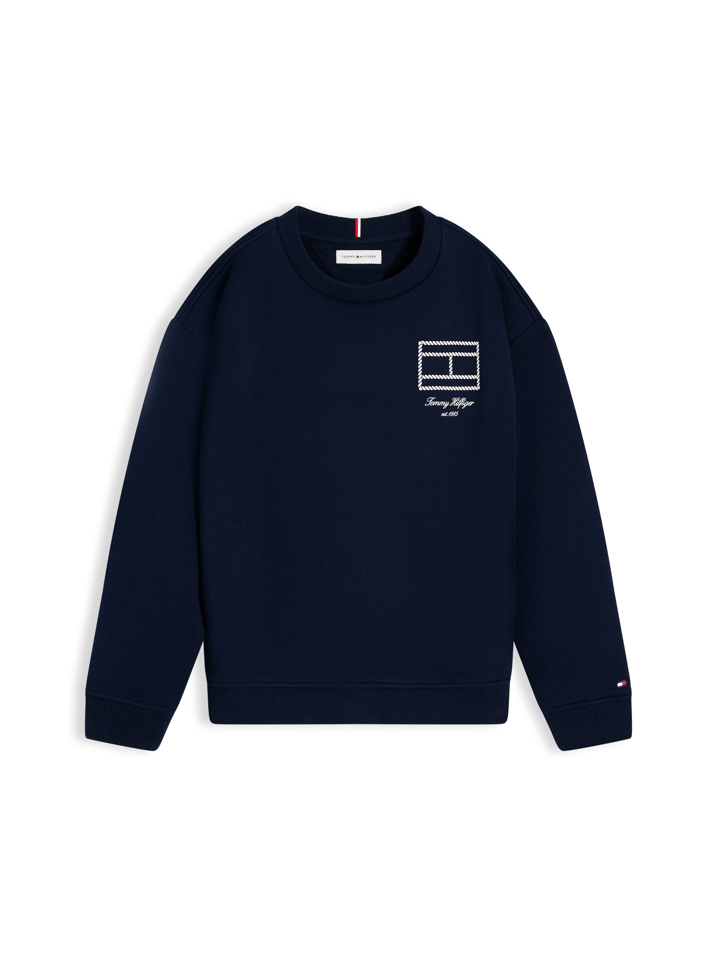 Tommy Hilfiger Sweatshirt Kinder bis 16 Jahre, Druck – Bild 5 von 5