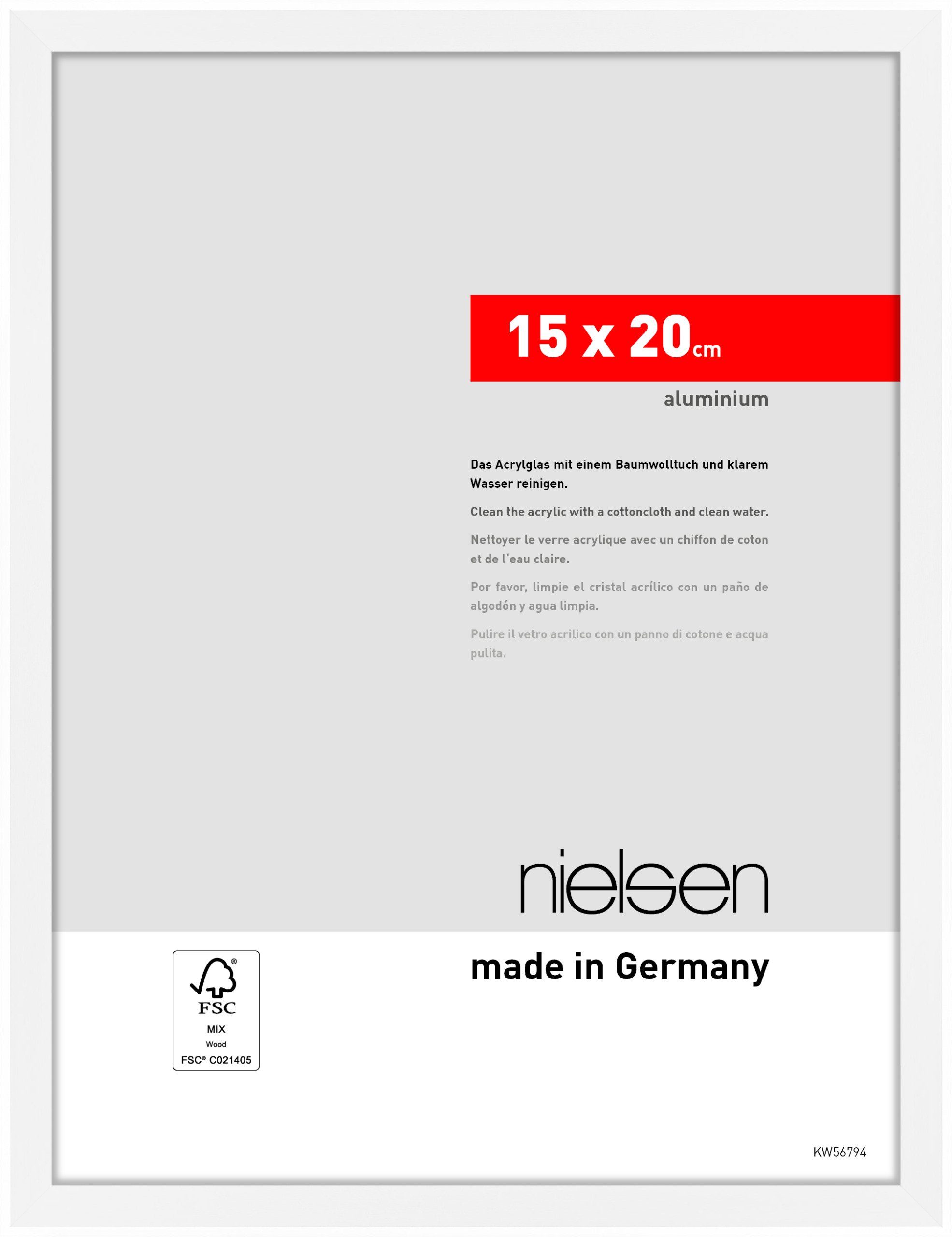 Nielsen (1 Atlanta, matt Bilderrahmen Weiß St) Design