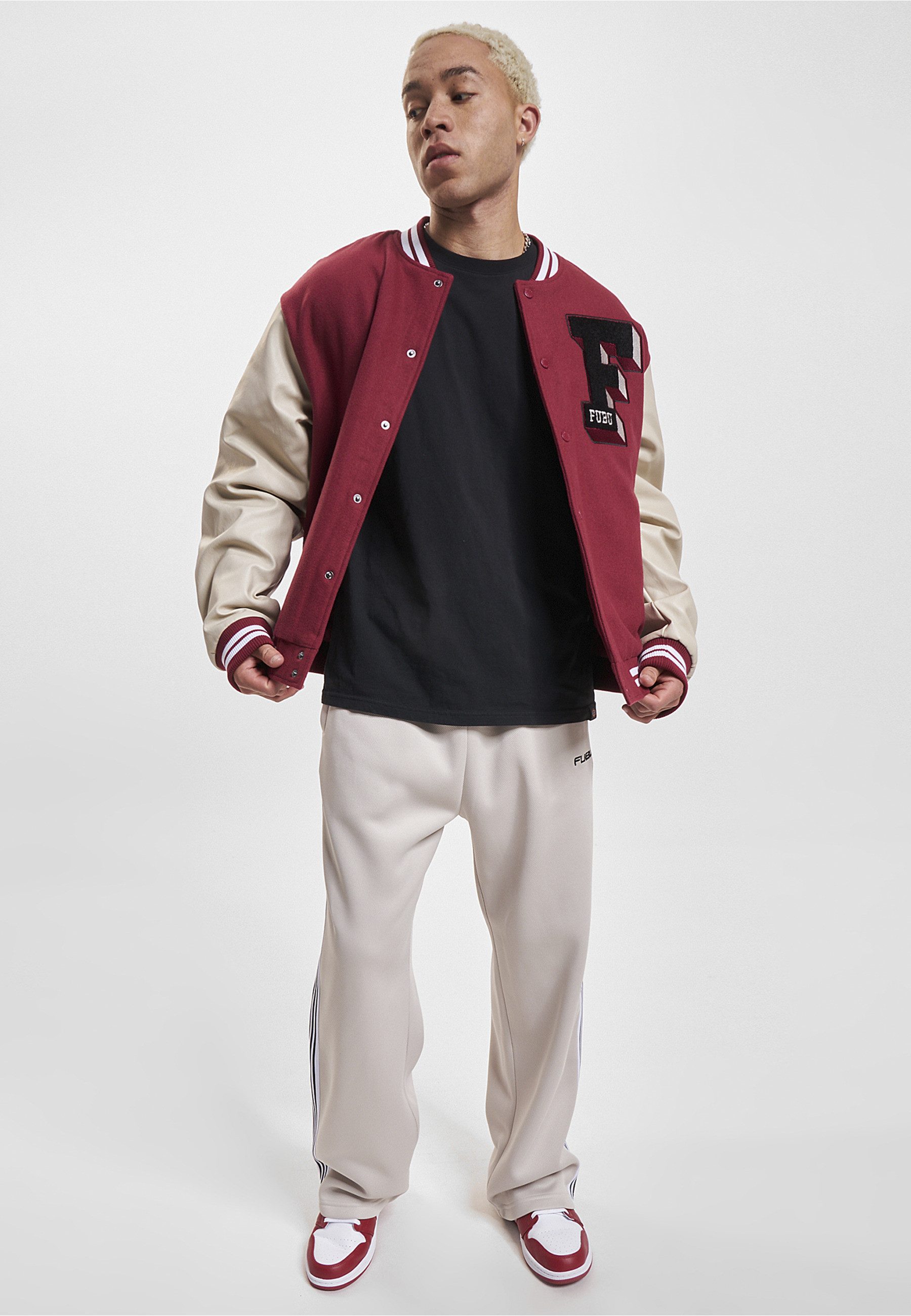 Fubu Bomberjacke Fubu Herren FM233-009-1 FUBU College Varsity Jacket (1-St)