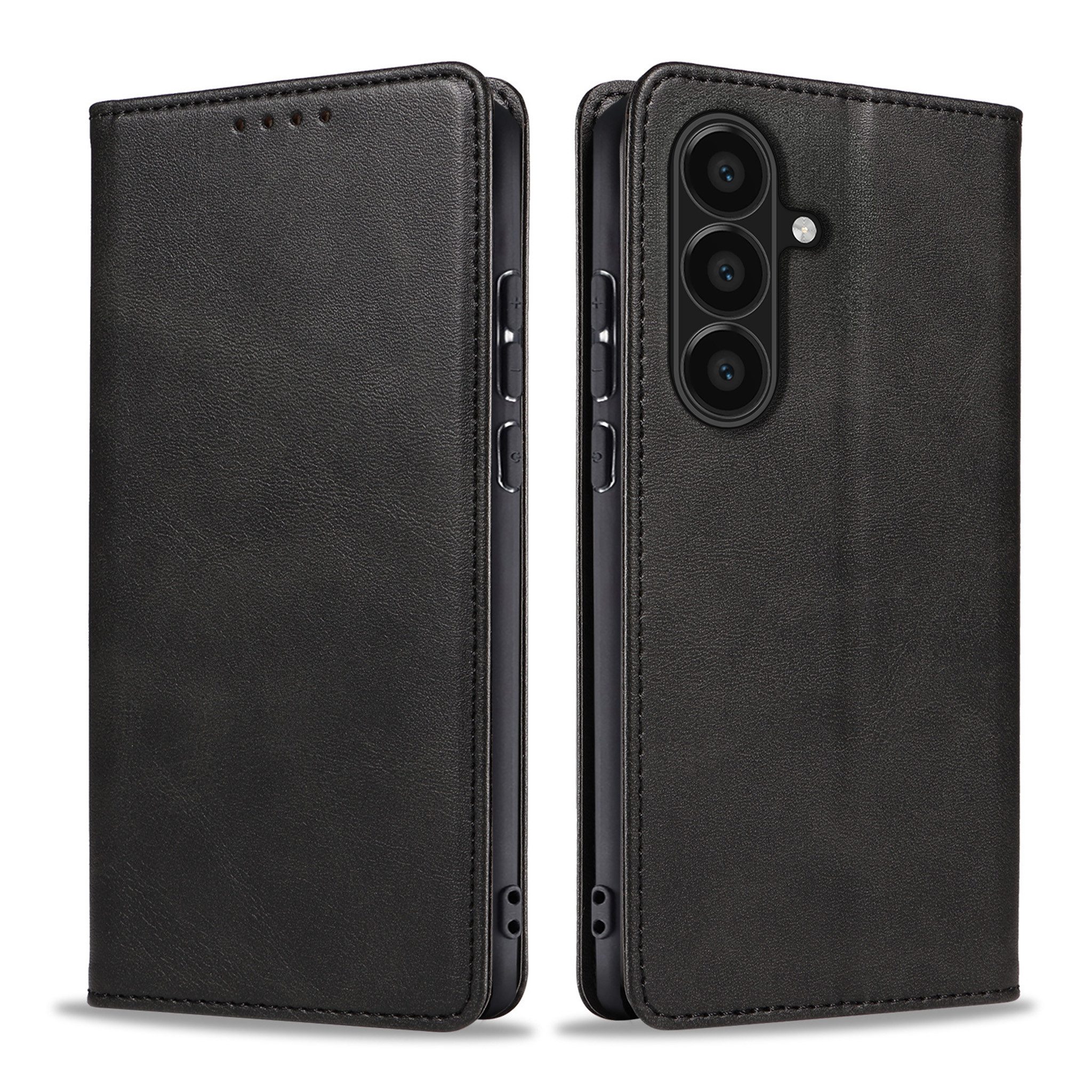 Tec-Expert Handyhülle Tasche Handy Klapp Hülle für Samsung Galaxy A57 5G 6.7 Zoll, 6.7, Cover Klapphülle Case mit Kartenfach Geldfach aufstellbar