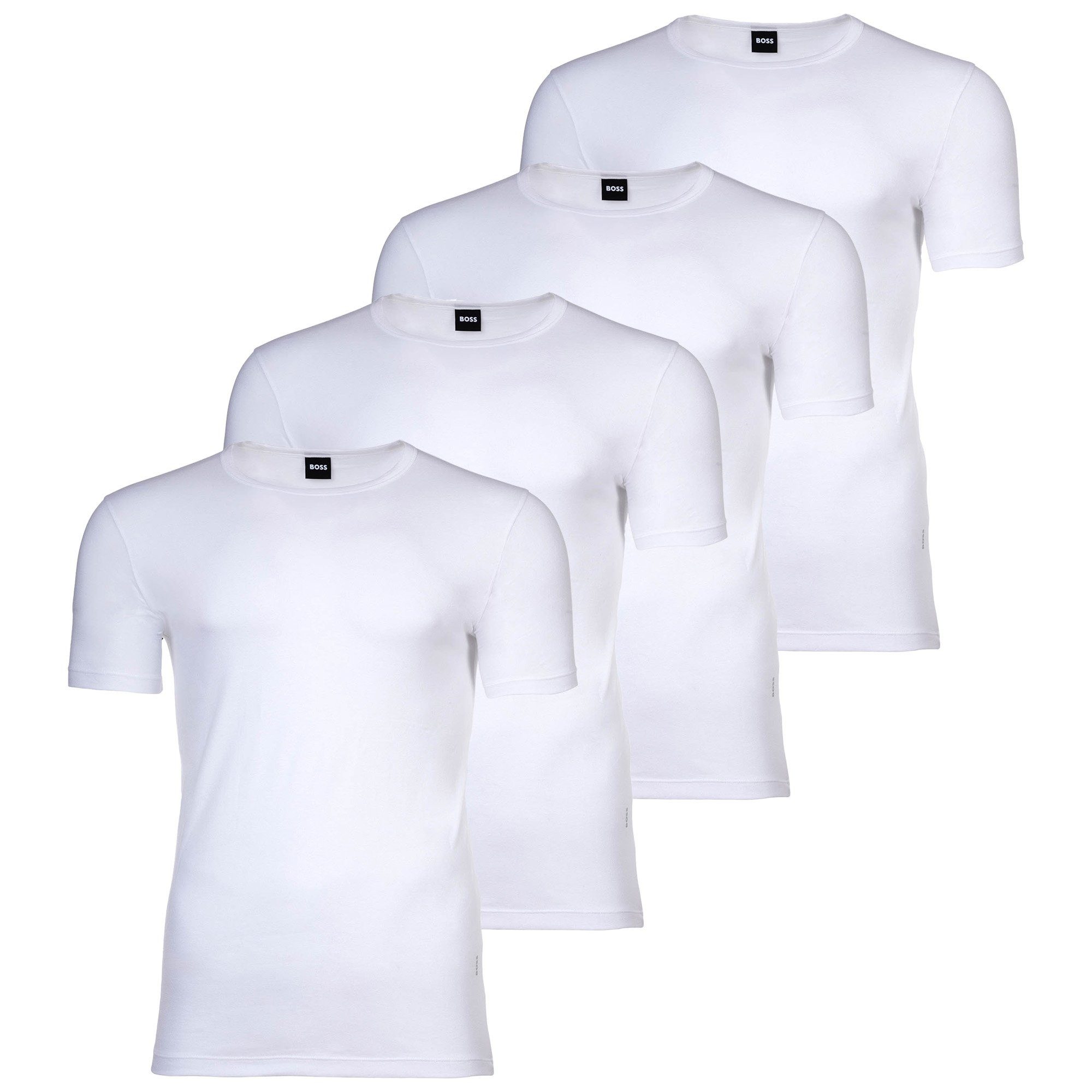 Unterhemd Herren Unterhemd 4er Pack Baumwolle