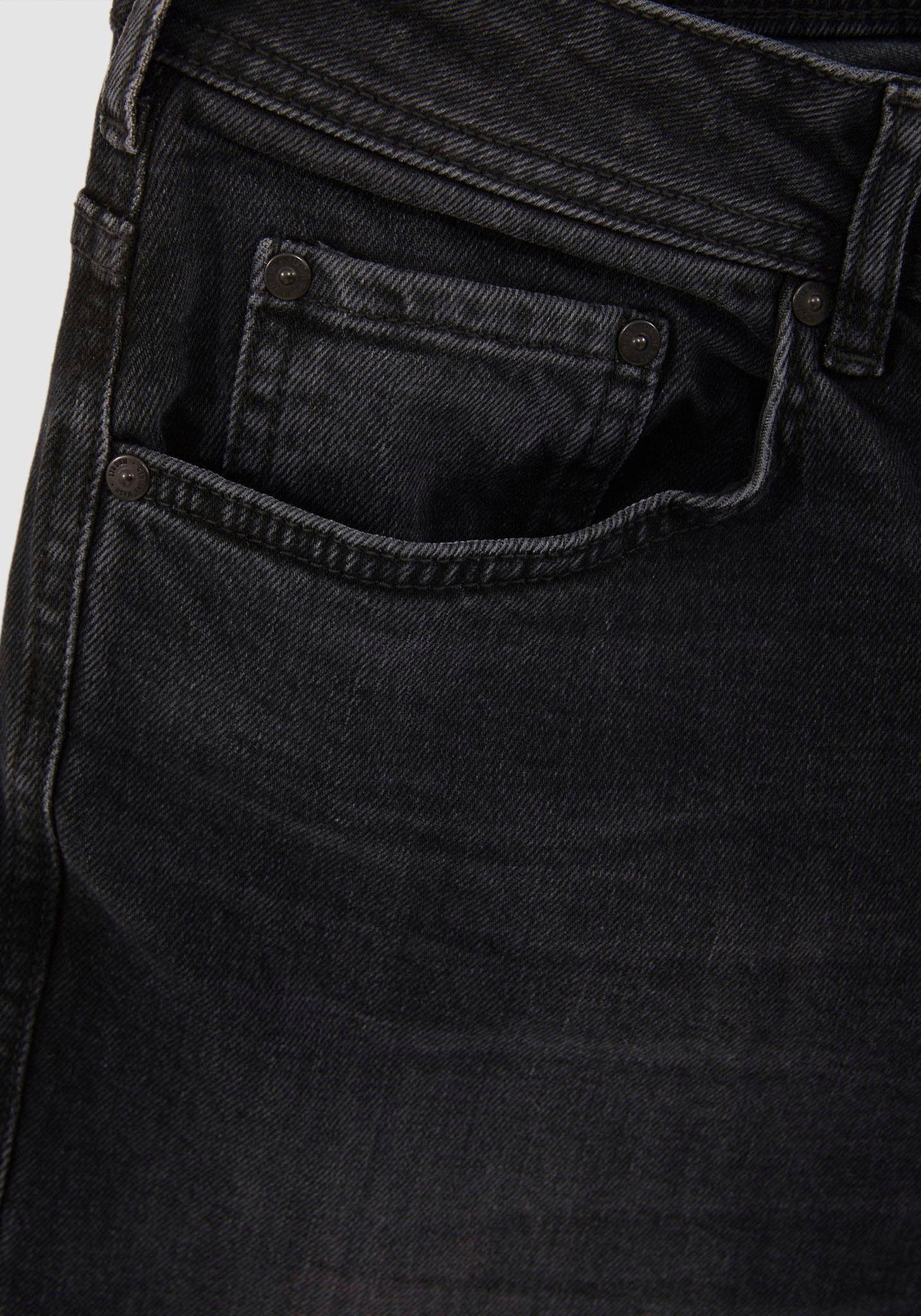 black Straight-Jeans LTB PAUL