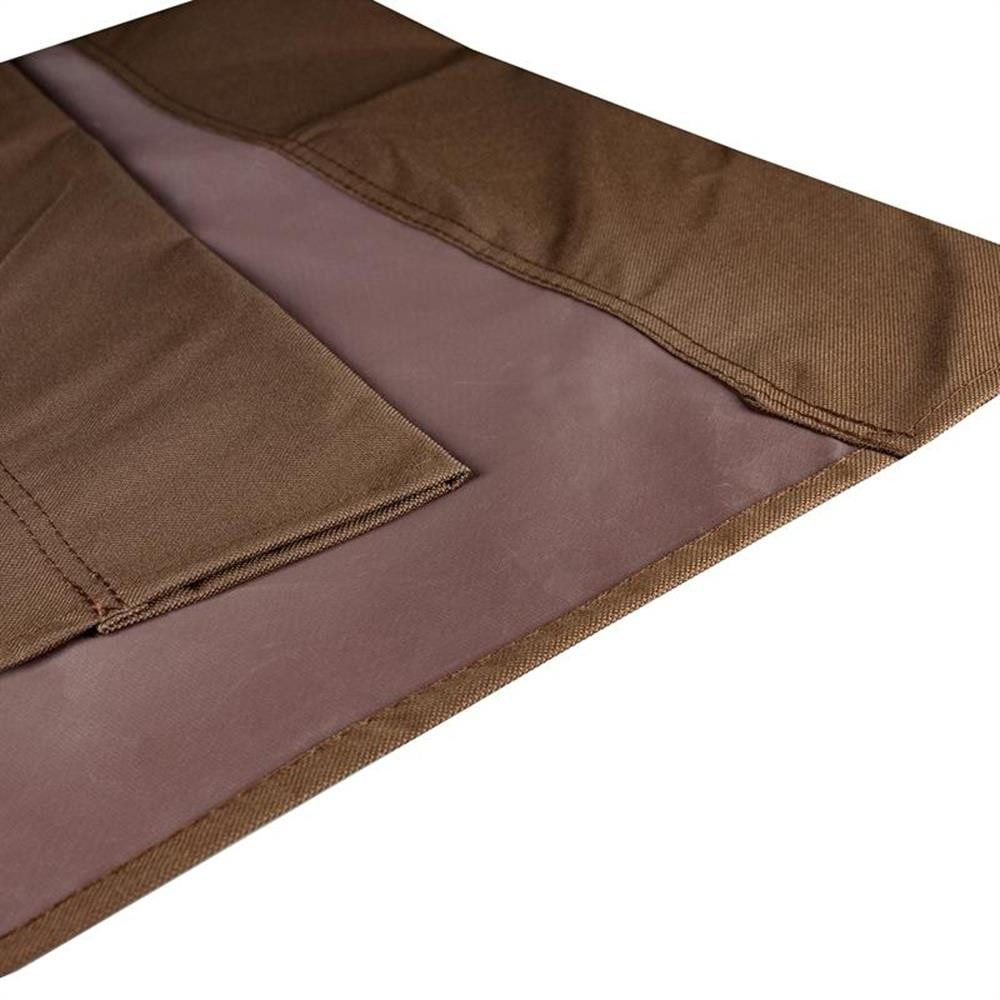ESTEXO Gartenliege Ersatz-Bezug Doppel-Sonnenliege Stoffbezug XXL Duo-Relaxliege Braun