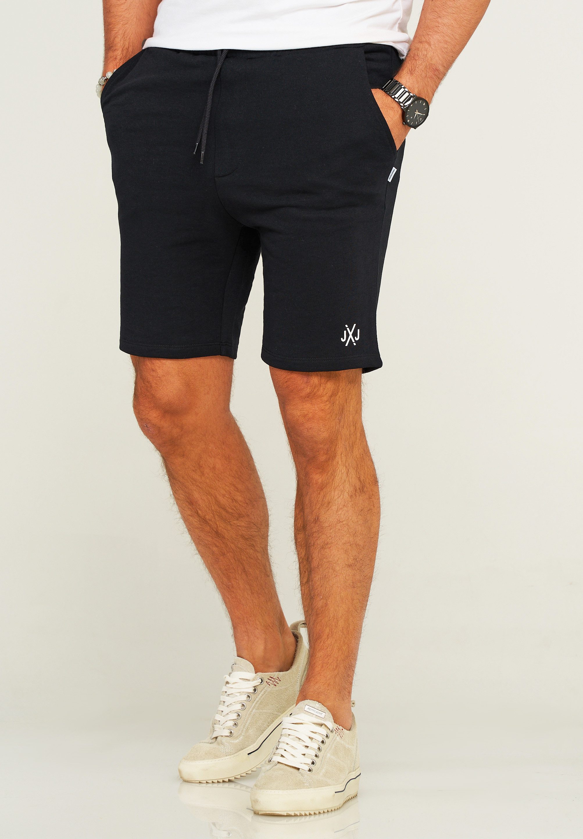 Jack & Jones Shorts JPSTGORDON JJBRAD SWEAT SHORTS Kurze Herrenhose mit Tas günstig online kaufen