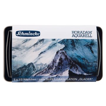 Schmincke Aquarellfarbe Schmincke Super Granulation Aquarell Gletscher 5 x halbe N. 74 603 097