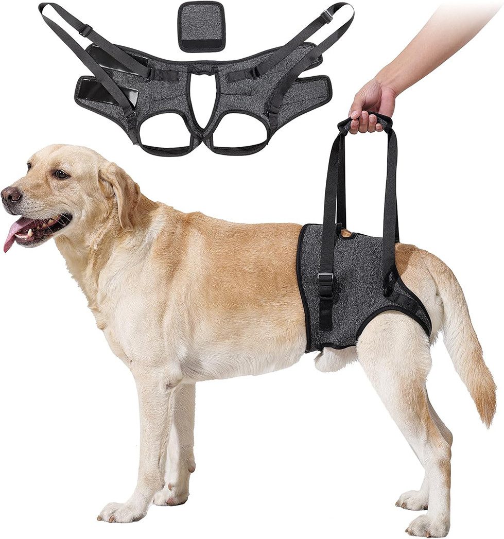 Beaface Hunde-Geschirr Rückenstützgeschirr Unterstützungsgurt Anti Zug günstig online kaufen