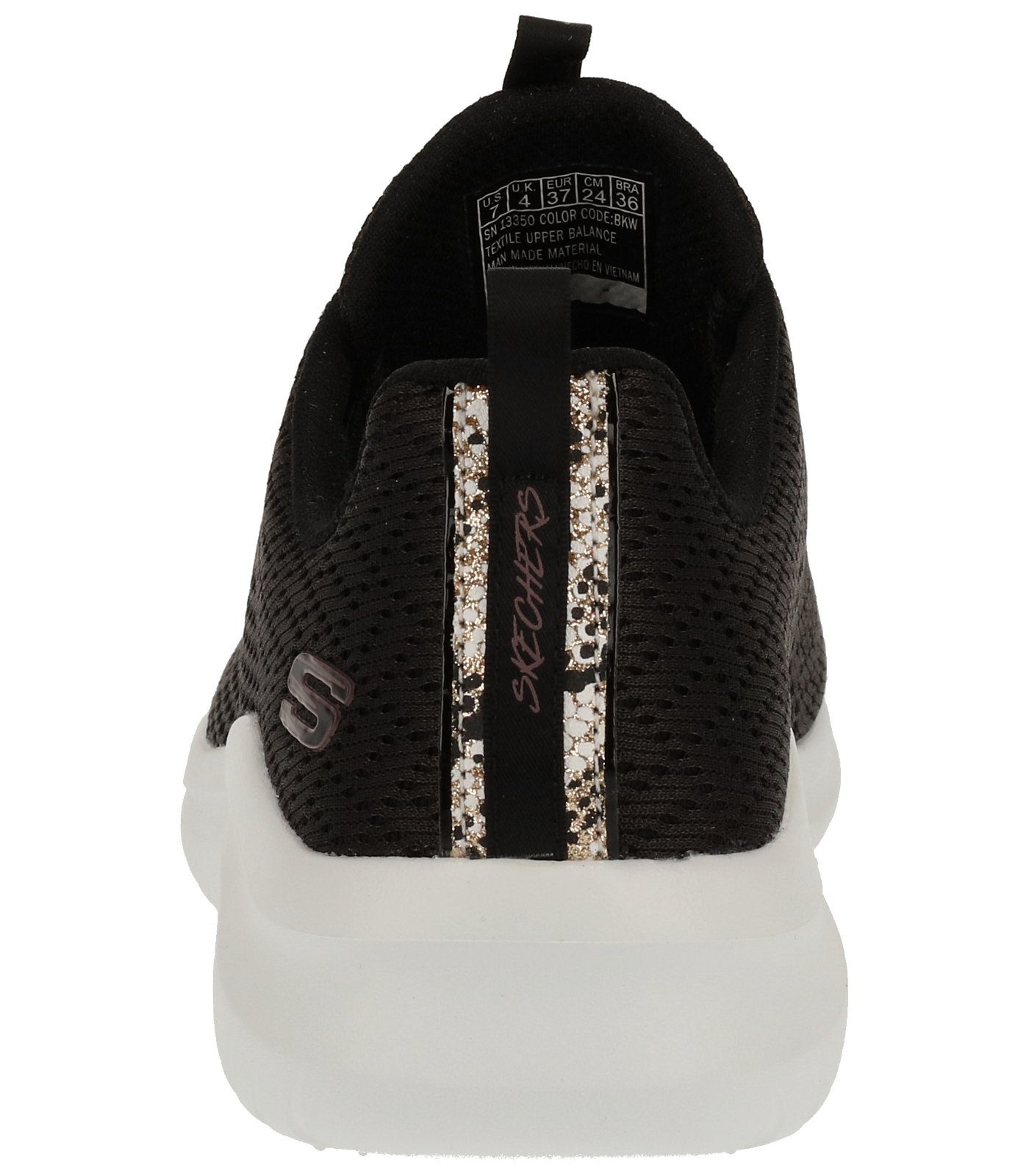 Sneaker Sneaker Textil Skechers Schwarz