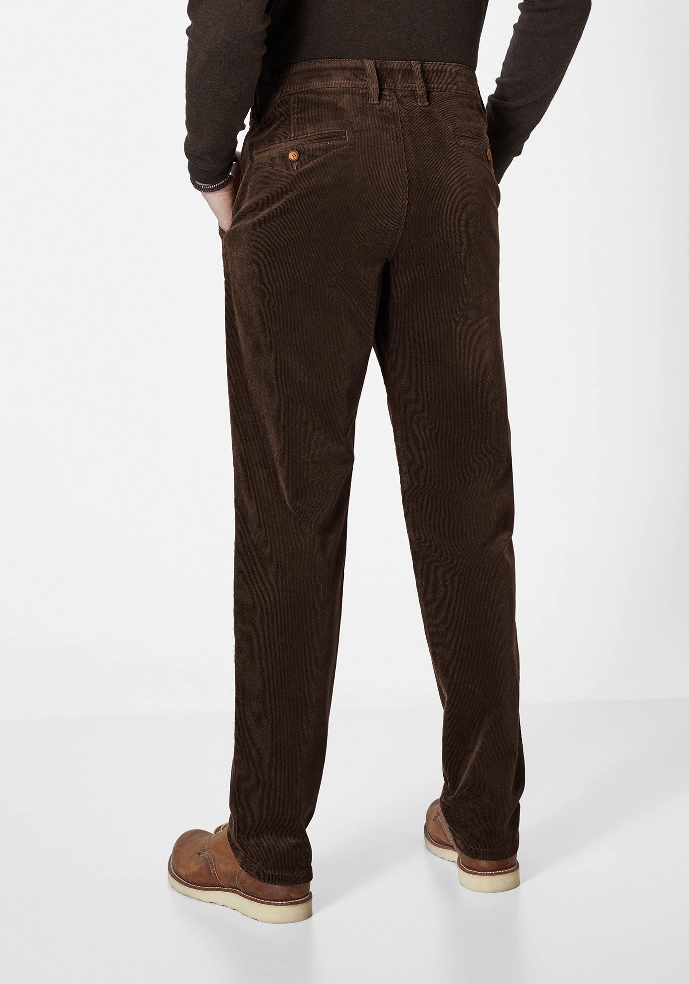 Redpoint Cordhose ODESSA Regular Fit Cordhose mit Stretch und elastischem Bund