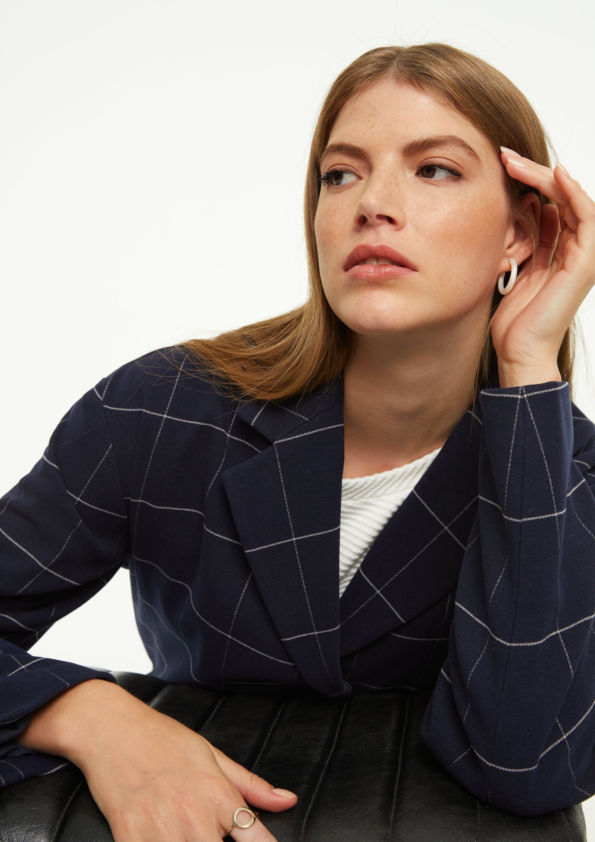 comma blazer casual identity
