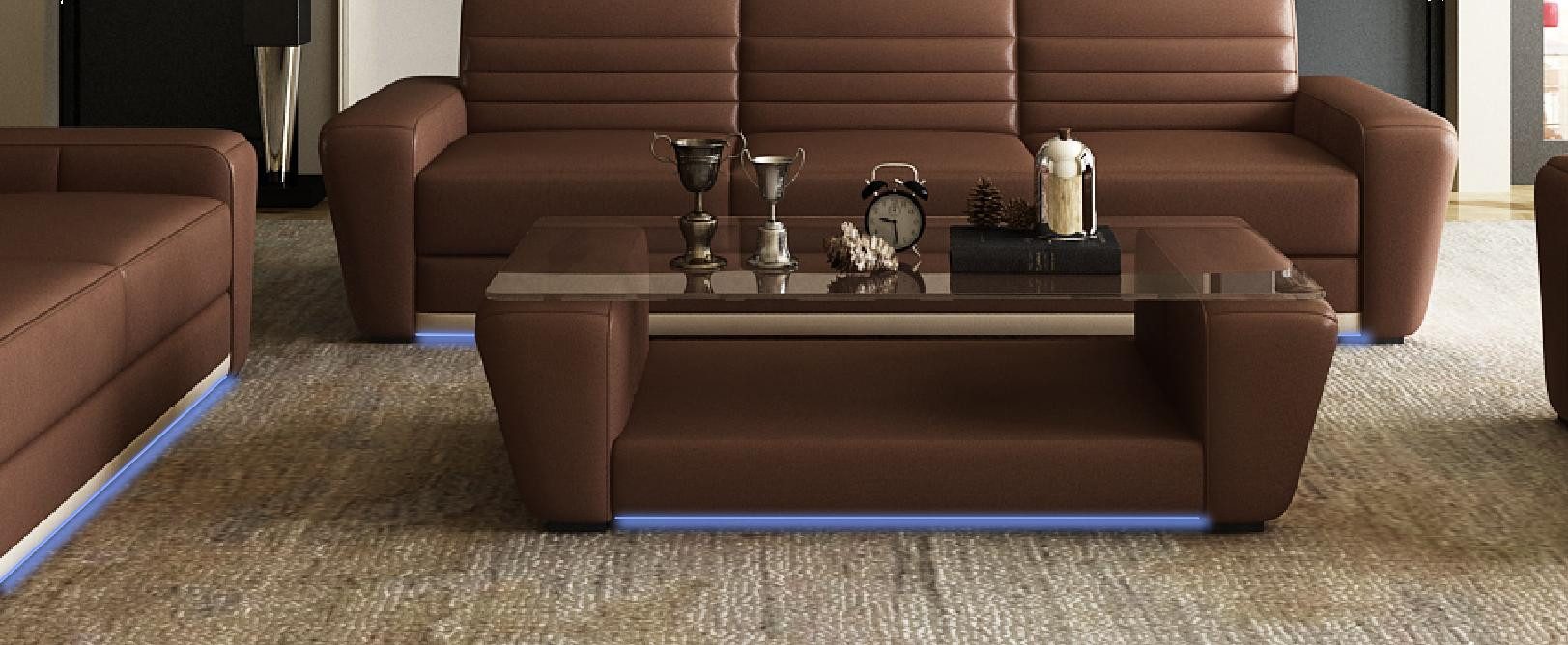 Xlmoebel Beistelltisch Moderner Glastisch mit elegantem Design für das Wohnzimmer (Packung, Couchtisch 5163), Hergestellt in Europa
