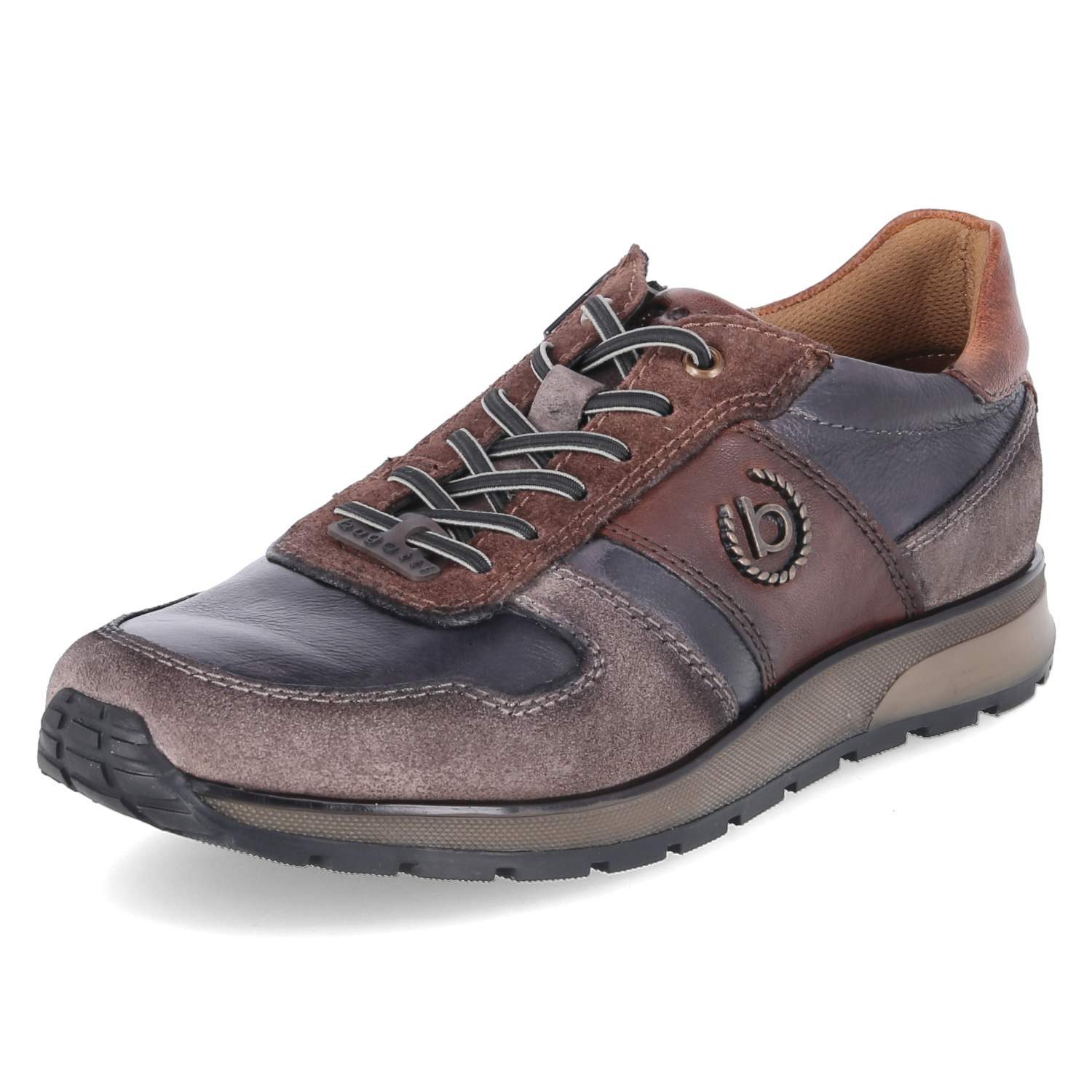 bugatti Bugatti 331APA041441-1511 Herren Leder grau Schnürschuh günstig online kaufen