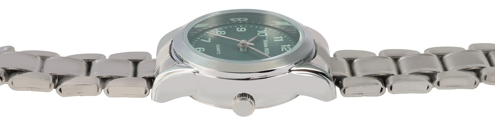 Alain Miller Quarzuhr 1800259 mit Edelstahlarmband, Datumsanzeige günstig online kaufen