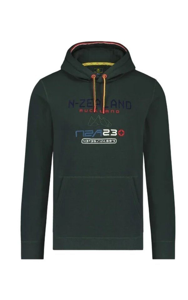 New Zealand Auckland Kapuzensweatjacke Browning Hooded Sweat eucalyptus