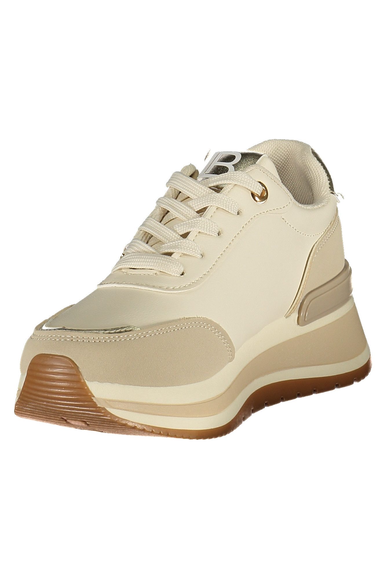 Laura Biagiotti Sneaker Eleganter Damen-Sportschuh in Beige mit