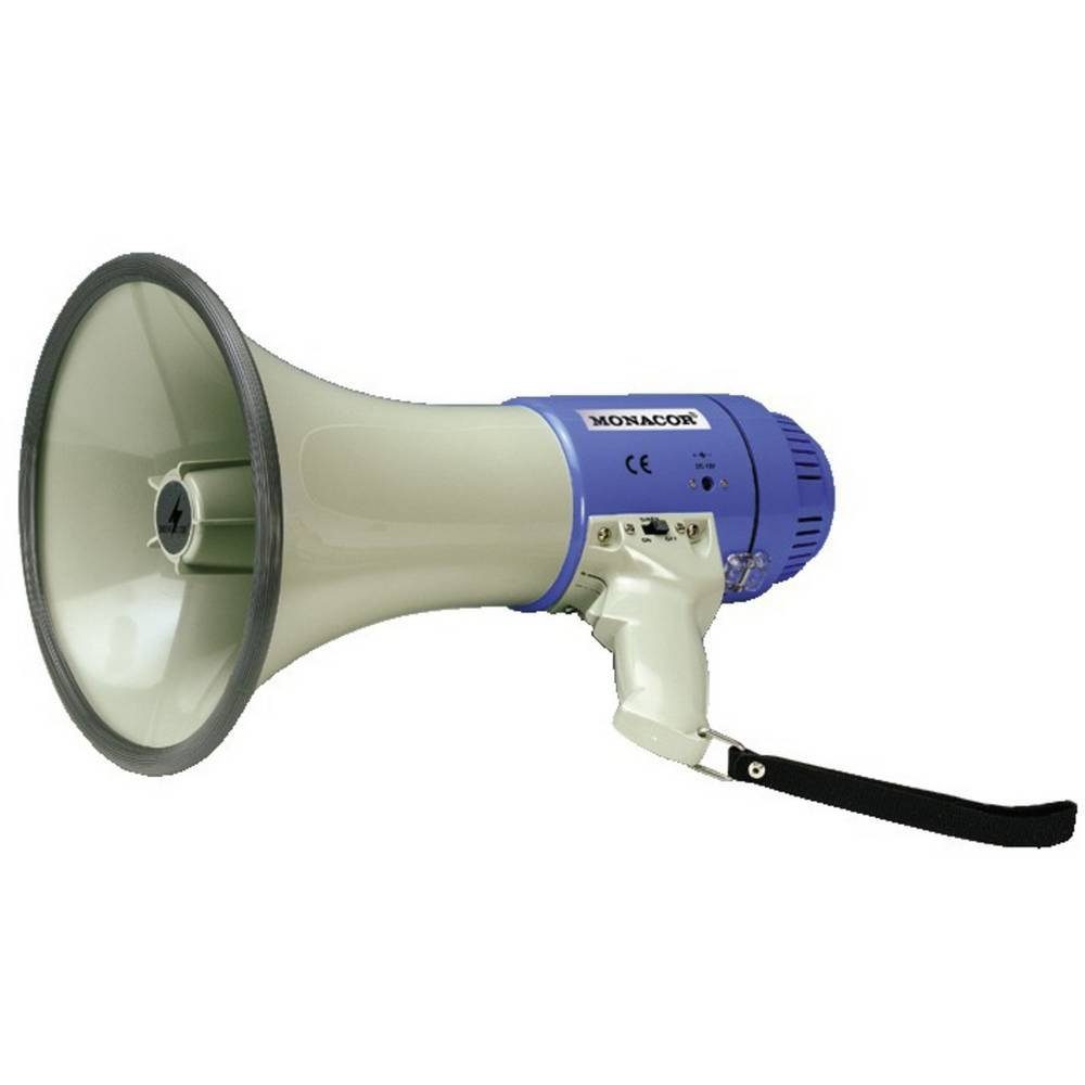 Monacor Megafon Megaphon, mit Haltegurt, integrierte Sounds