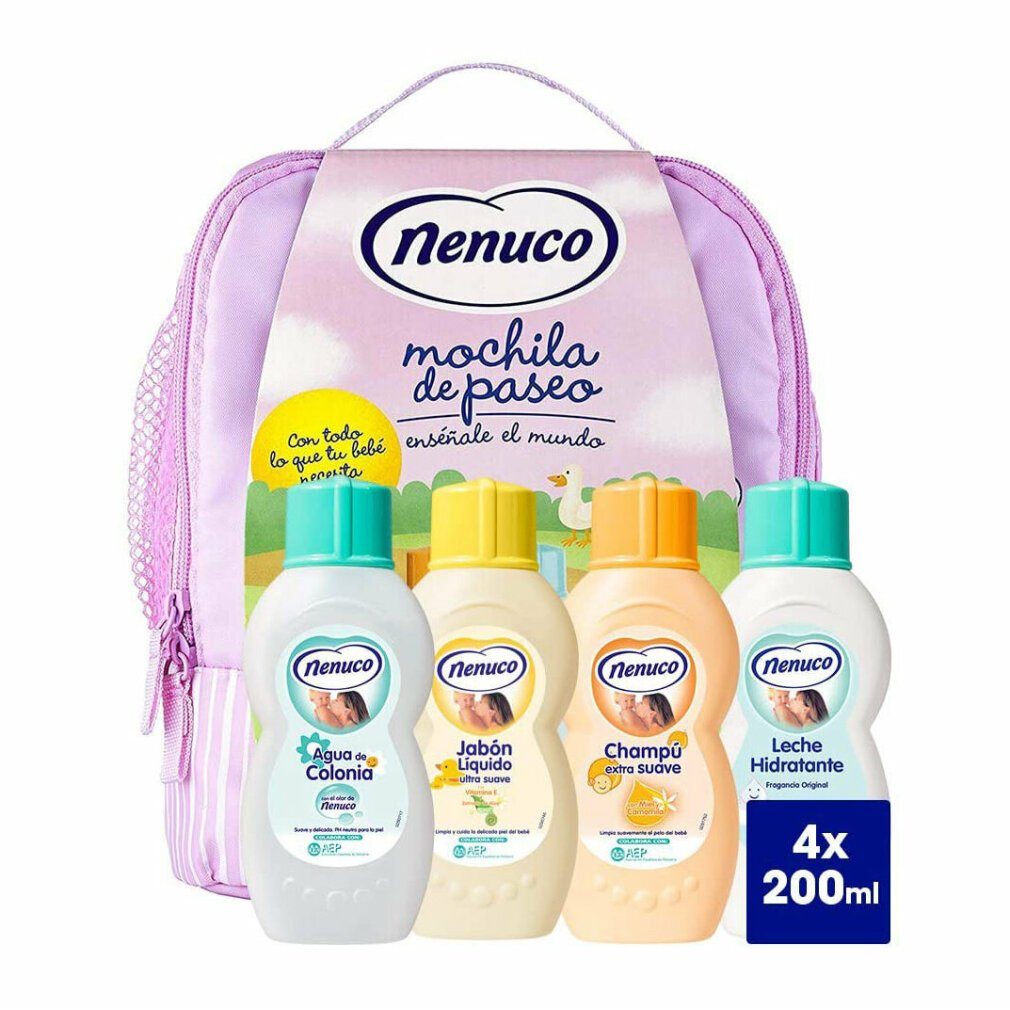 NENUCO Körperpflegemittel Badeset für Artikel) Rosa Nenuco (4 Babys