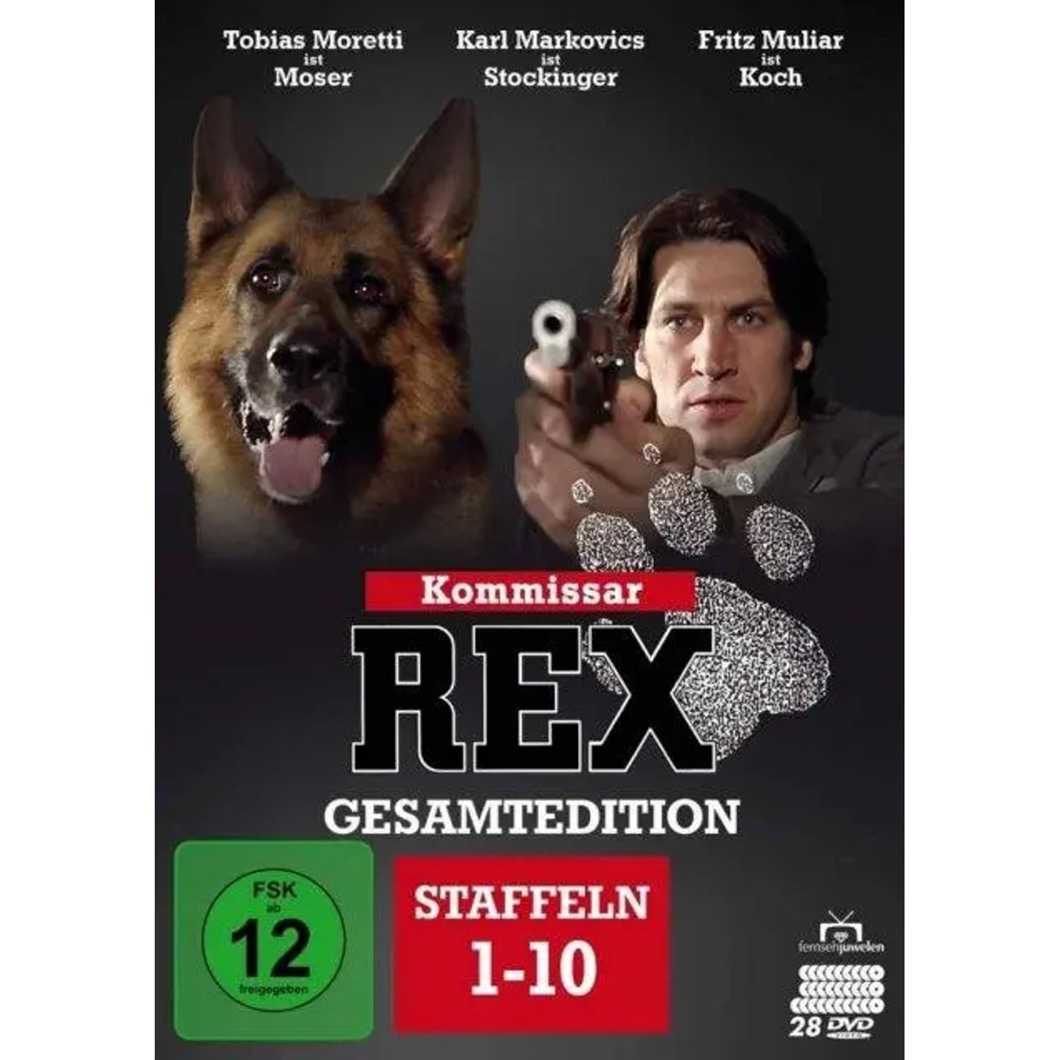 DVD Kommissar Rex - Gesamtedition (Staffeln 1 bis 10 - Alle 119 Folgen)...