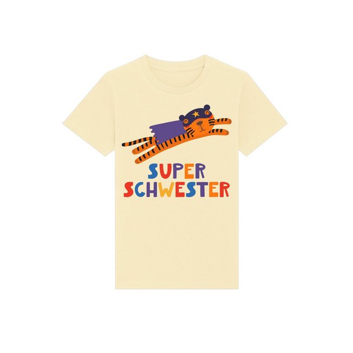wat? Apparel Print-Shirt Tiger Superschwester (1-tlg)