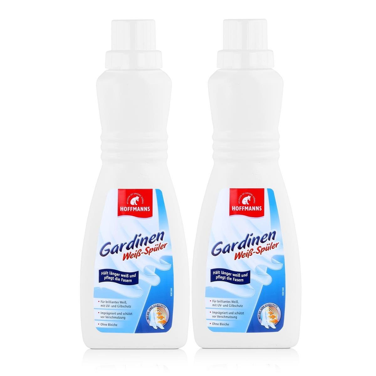 Hoffmanns Hoffmanns Gardinen Weiß-Spüler 500ml – Ohne Bleiche (2er Pack) Spezialwaschmittel