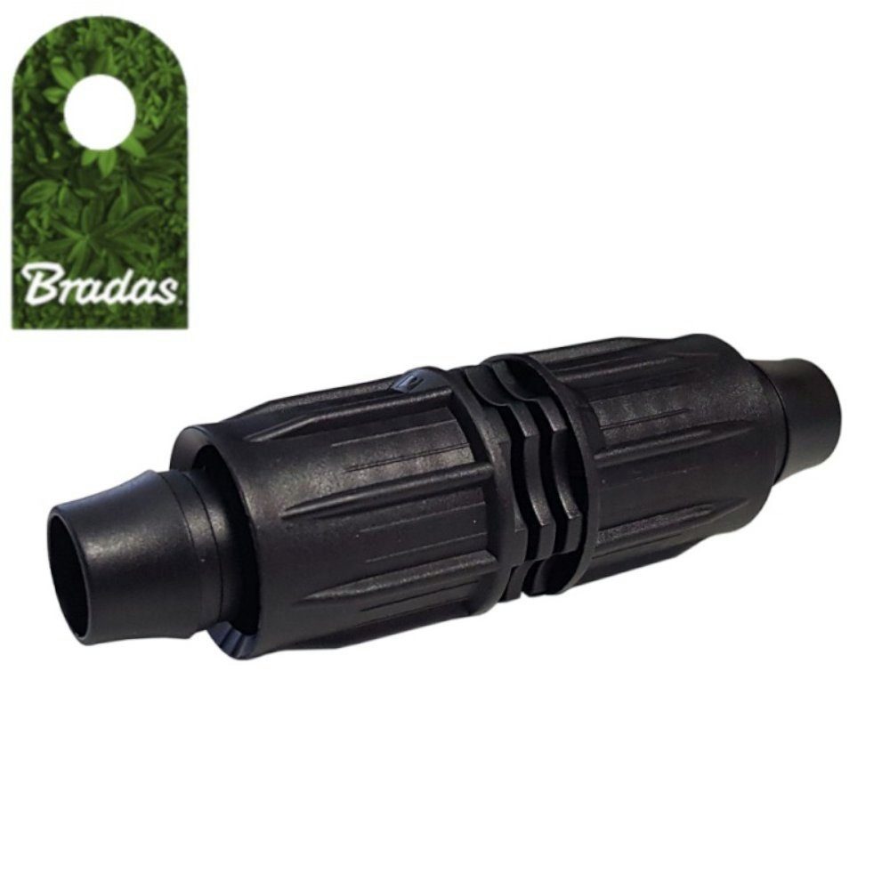 Bradas Rohrverbinder PE Rohr Verbinder 16mm Kupplung Fitting Bradas