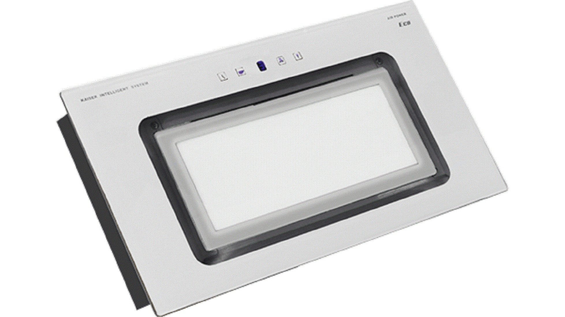 Kaiser Küchengeräte Lüfterbaustein EA 546 W Eco.,., Deckenhaube, Weiß Glas, 52 cm, 600 m³/h,LED EA 546 W Eco.,., Deckenhaube, Weiß Glas, 52 cm, 600 m³/h,LED, Das Modell EA 546 W Eco wurde als Lüfterbaustein/ Deckenhaube