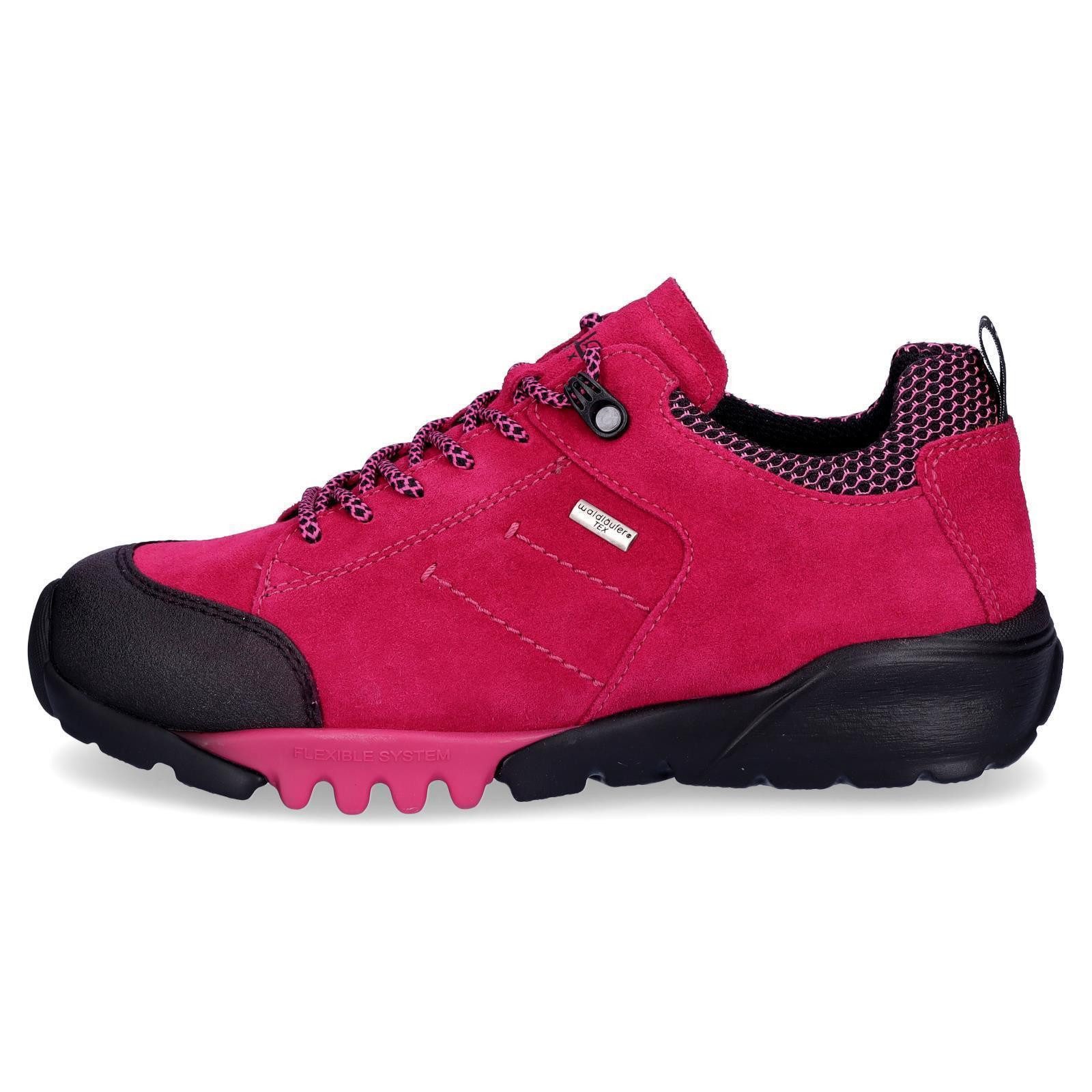 Waldläufer Waldläufer Damen Leder Schnürschuh Amiata pink Schnürschuh