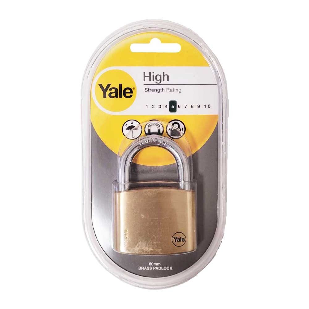 Yale Vorhängeschloss Yale Vorhängeschloss mit 3 Schlüssel 110/60