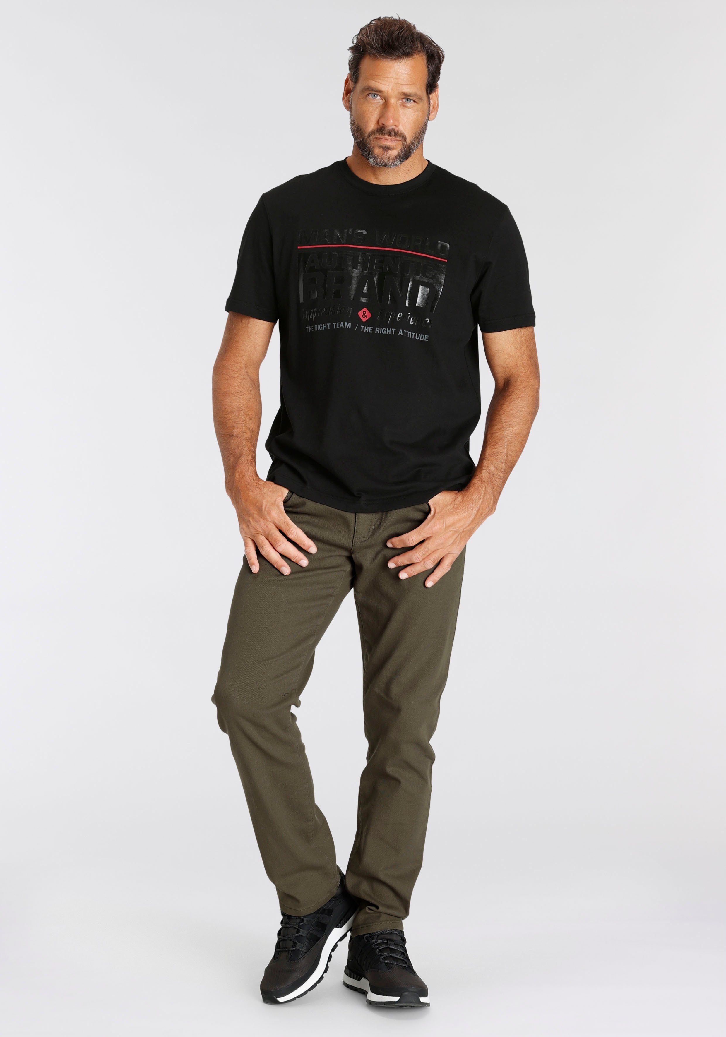 Man's World Dehnbund-Hose Stretch - bequem mit seitlichem Gummizug – Bild 5 von 5