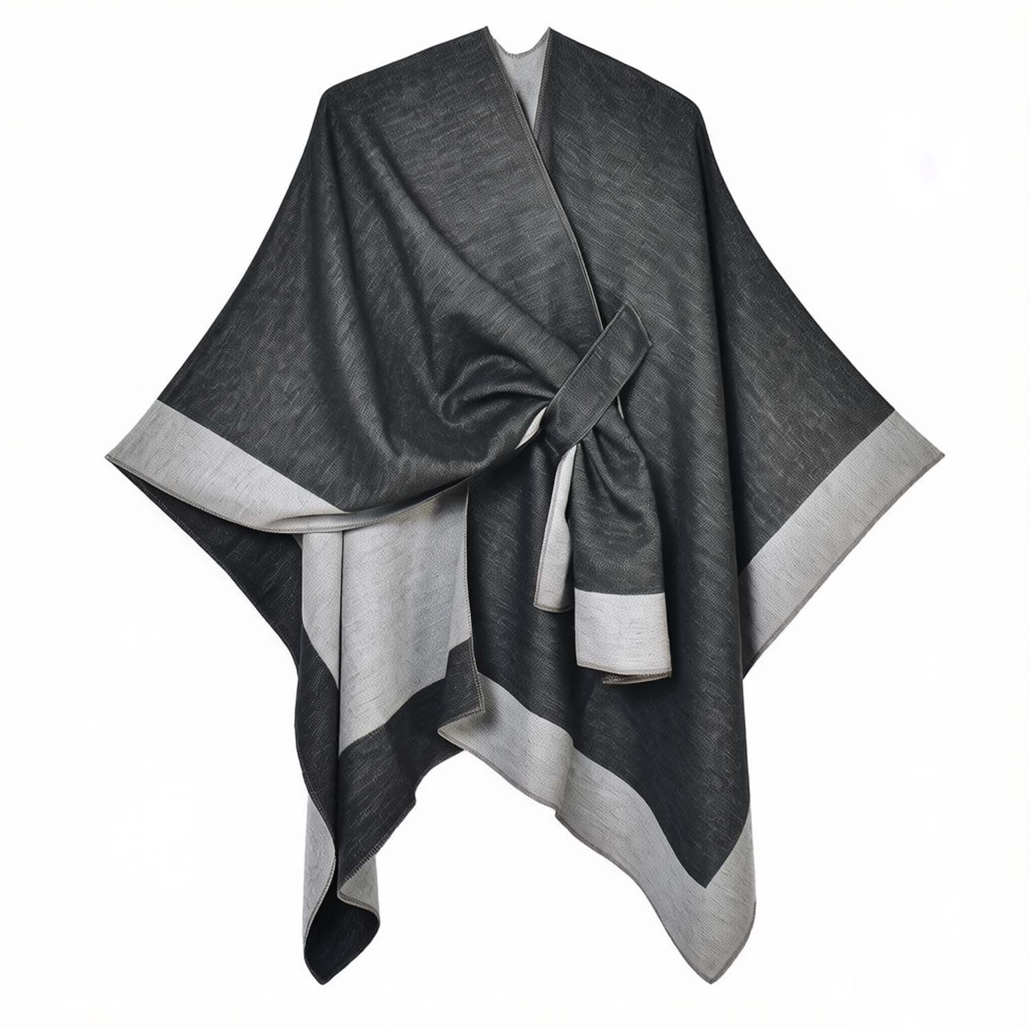 Oemmn Poncho Damen Schal,Poncho,Wärmender Schal für alle Jahreszeiten